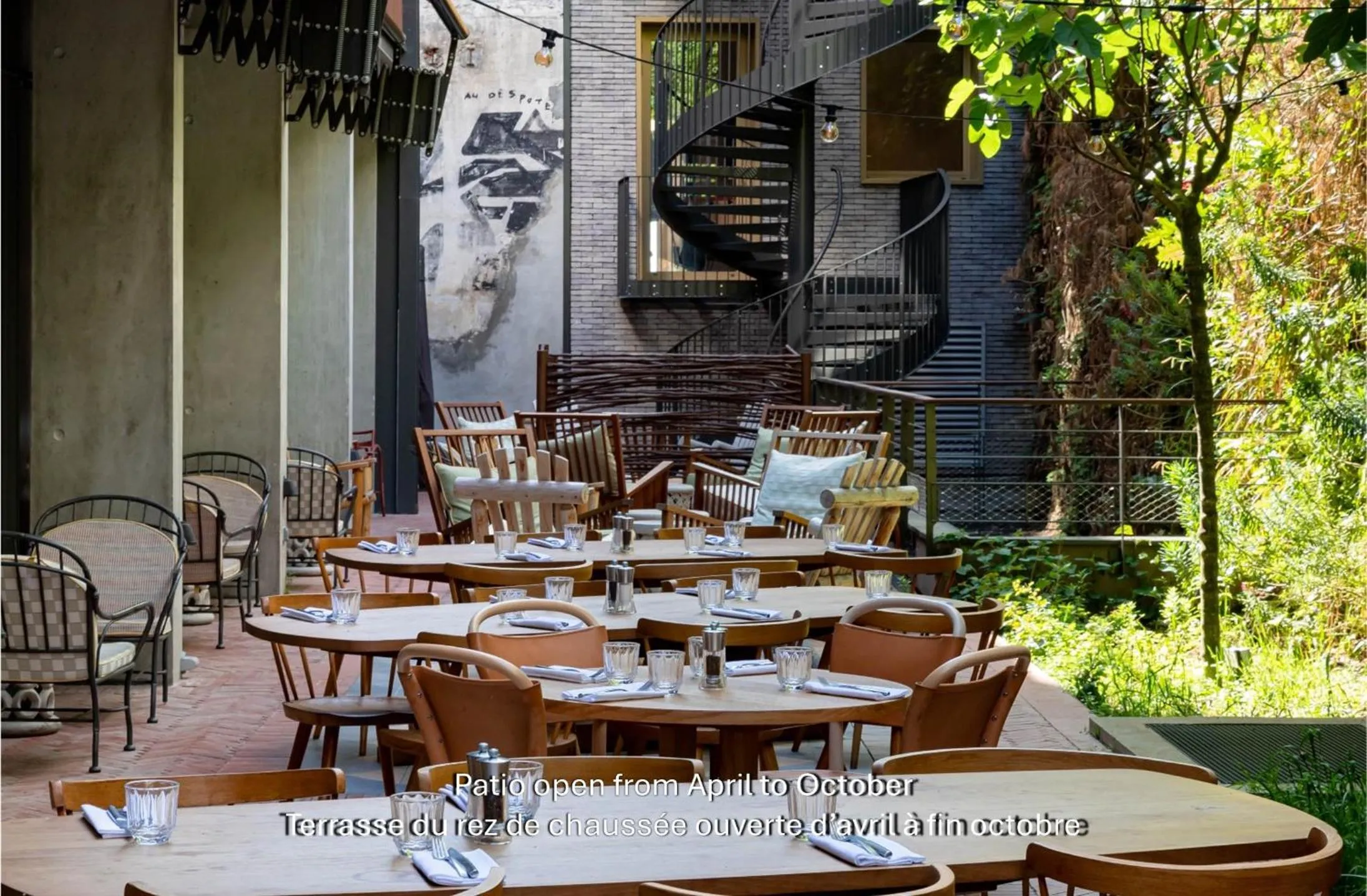 Restaurant/places to eat in Villa M