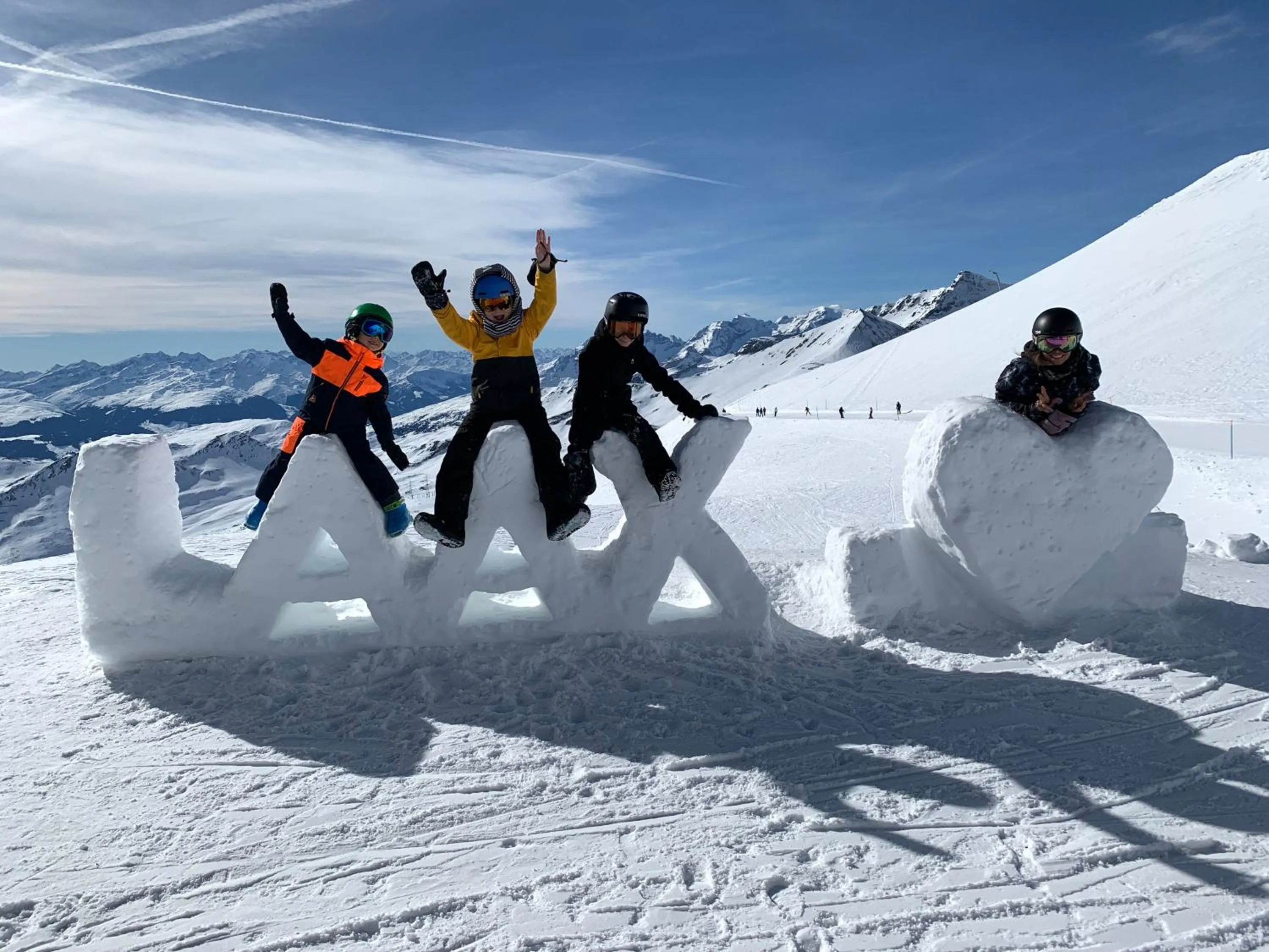 Natural landscape in Waldheim Laax Pension