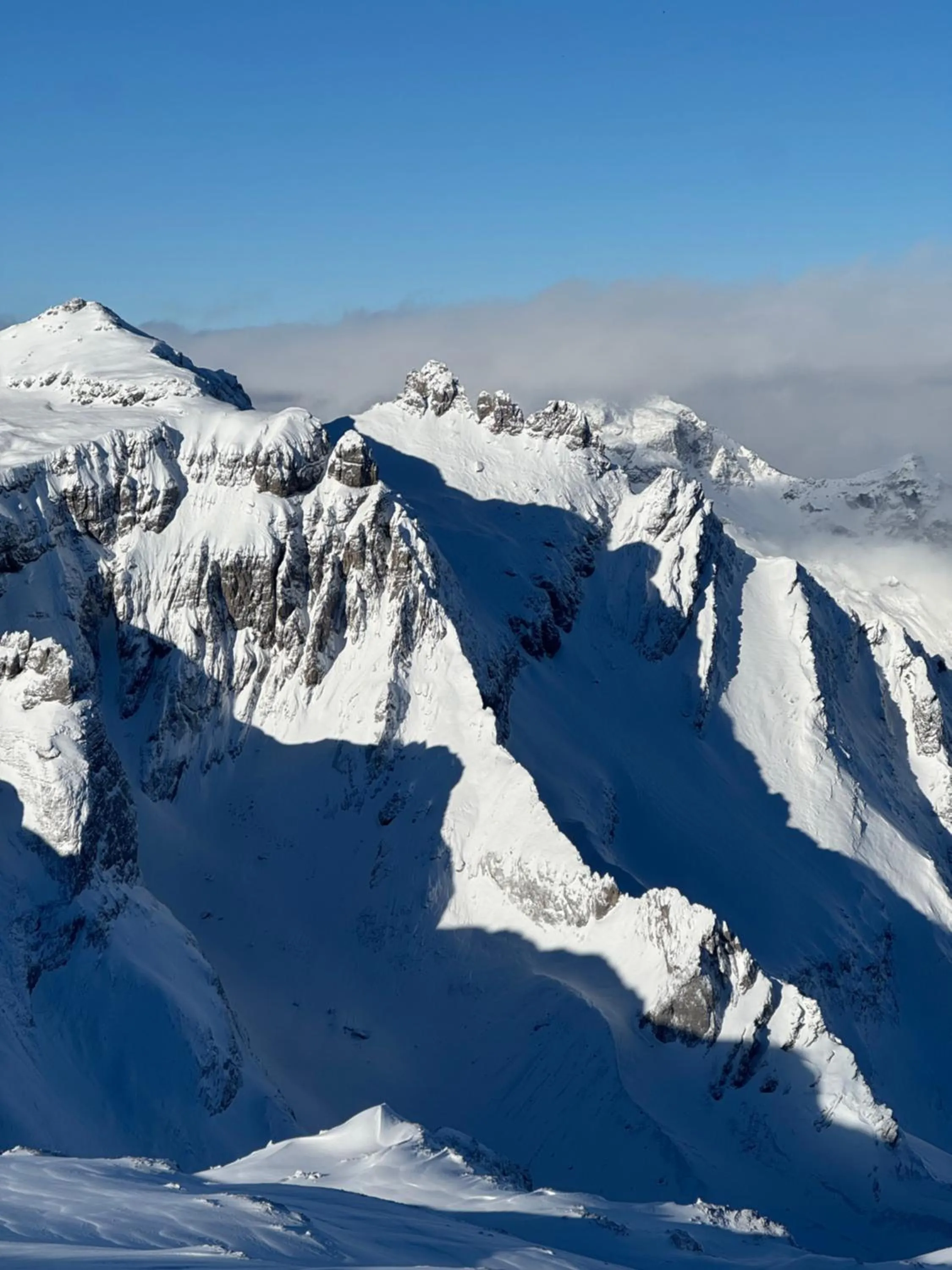 Mountain view in Waldheim Laax Pension