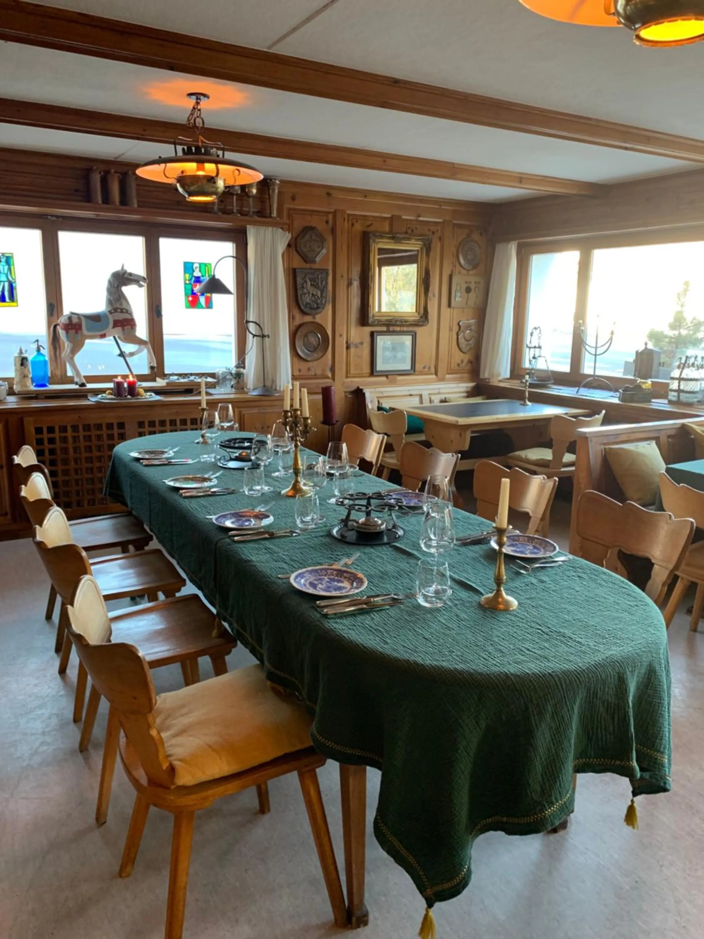 Restaurant/places to eat in Waldheim Laax Pension