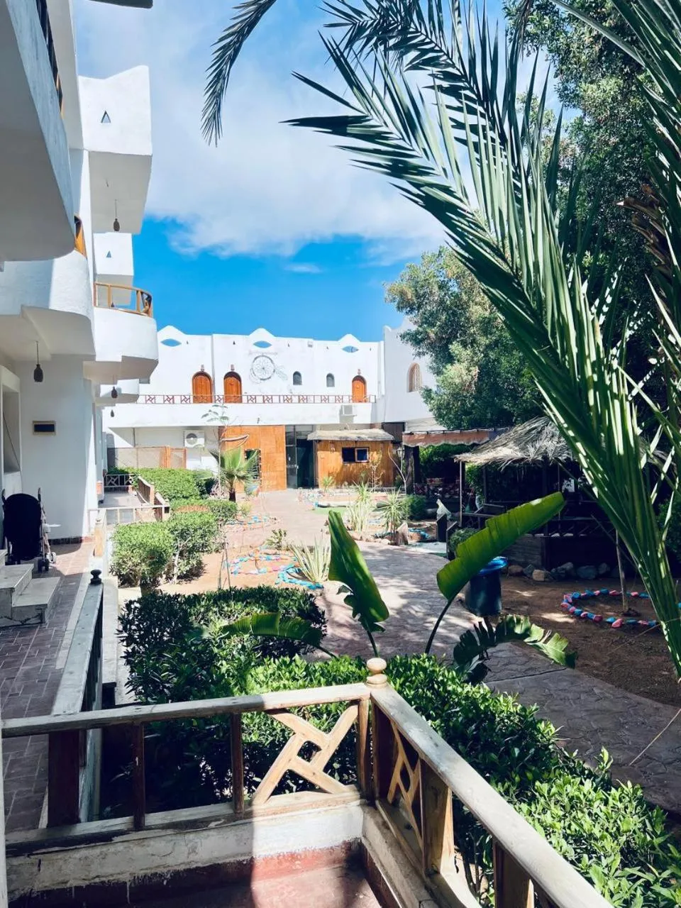 Property building in Happy Land Hotel Dahab