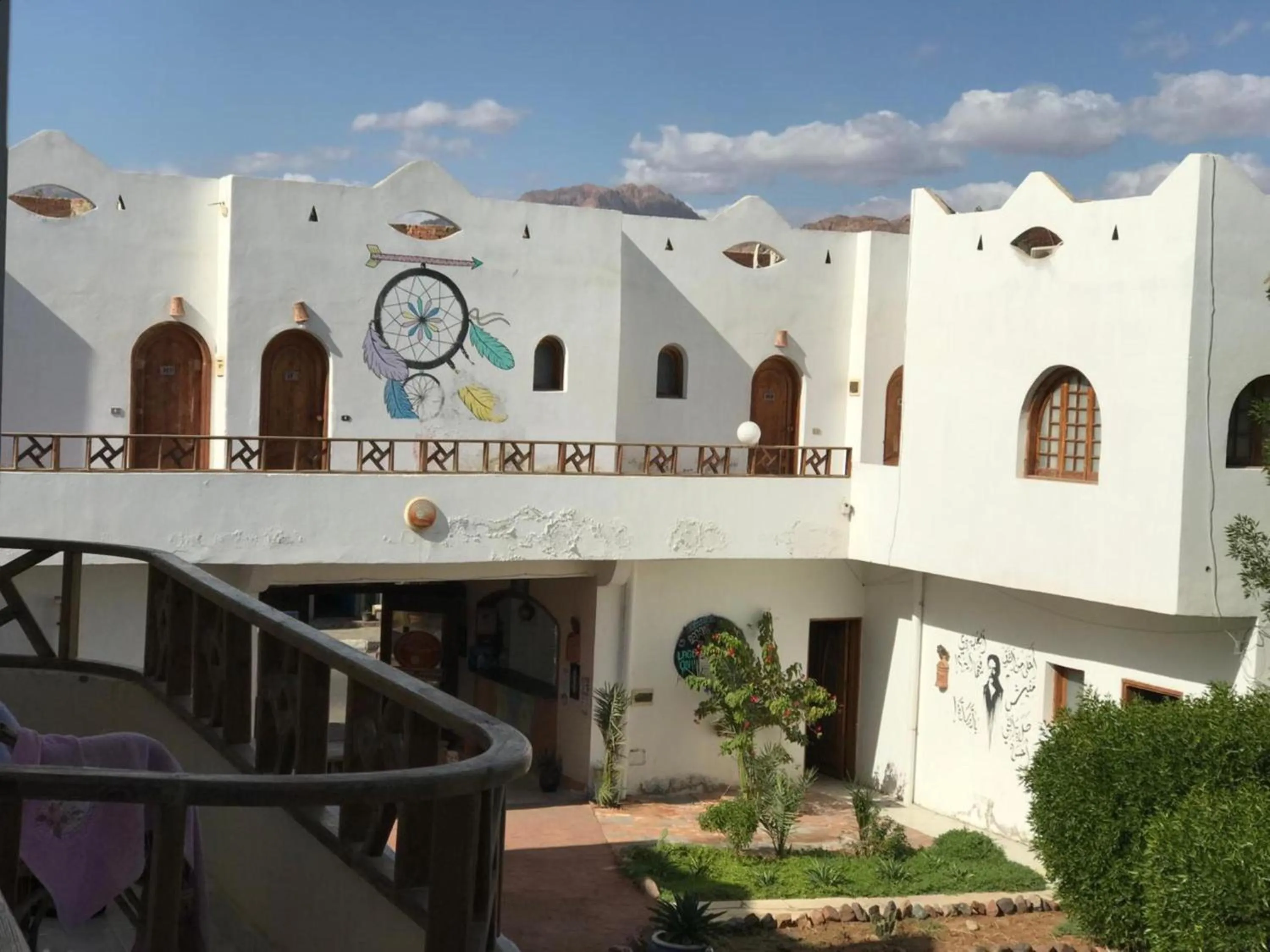 Property building in Happy Land Hotel Dahab