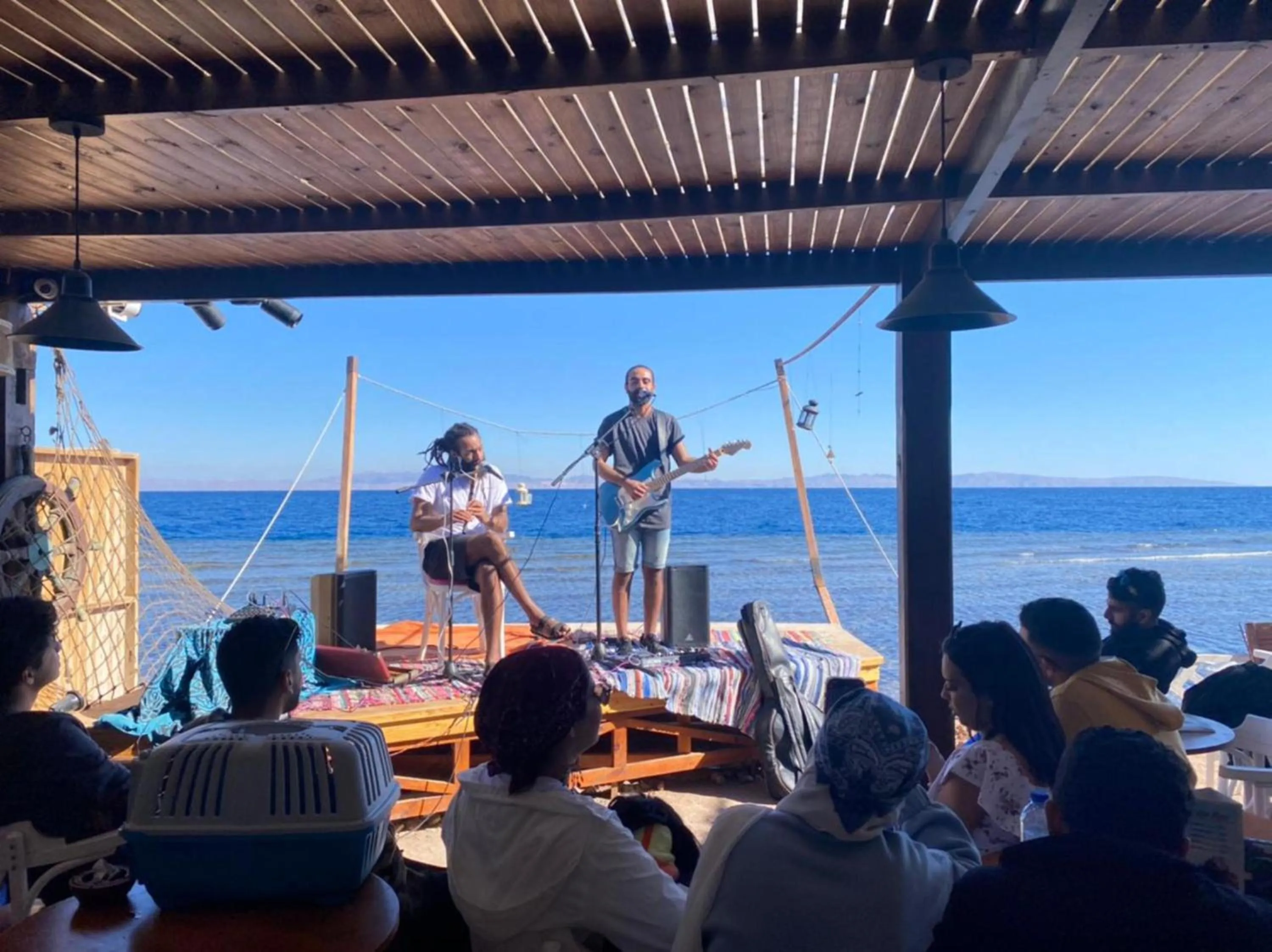 Restaurant/places to eat in Happy Land Hotel Dahab