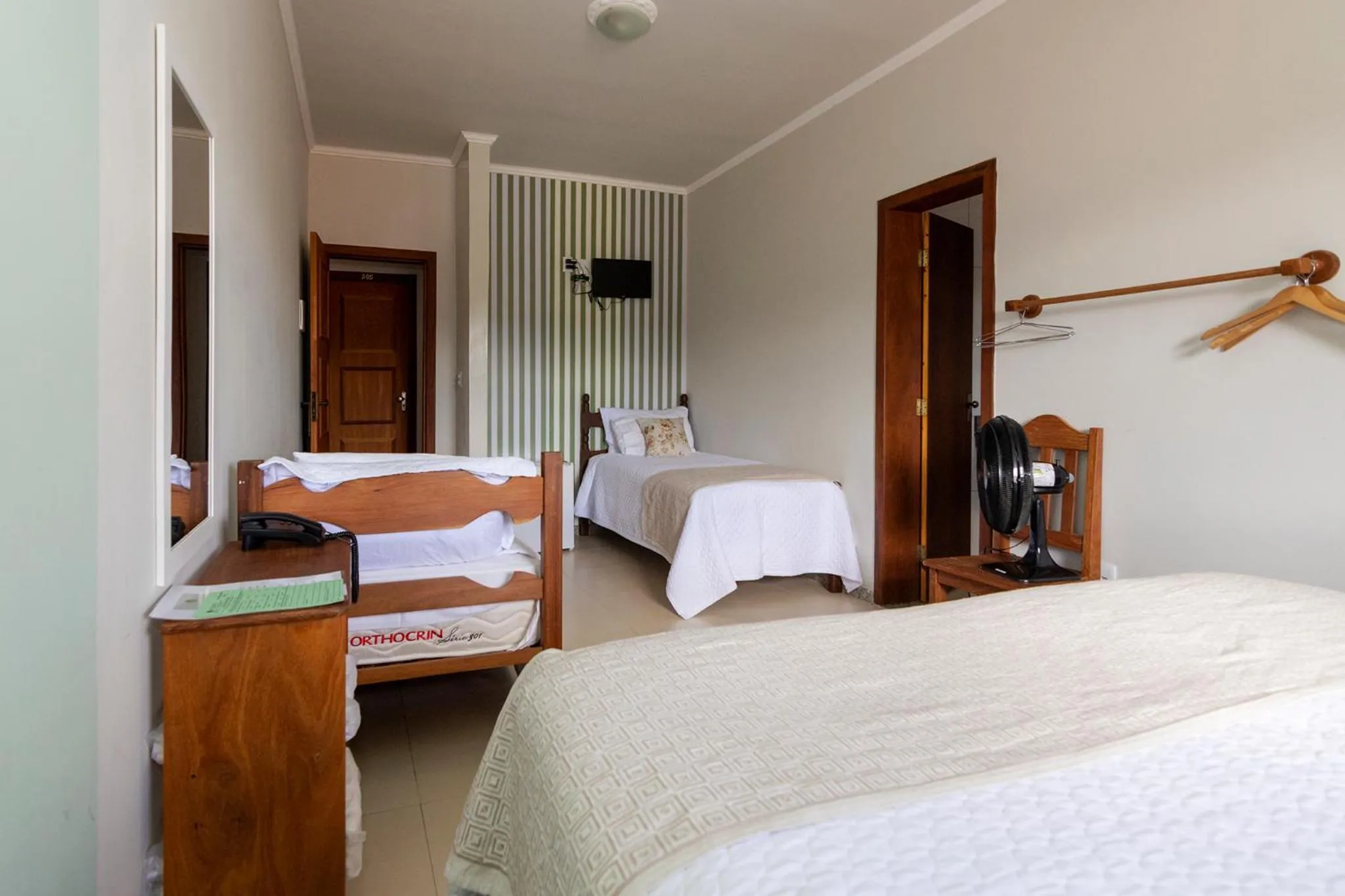 Bed in POUSADA CAPIM LIMÃO