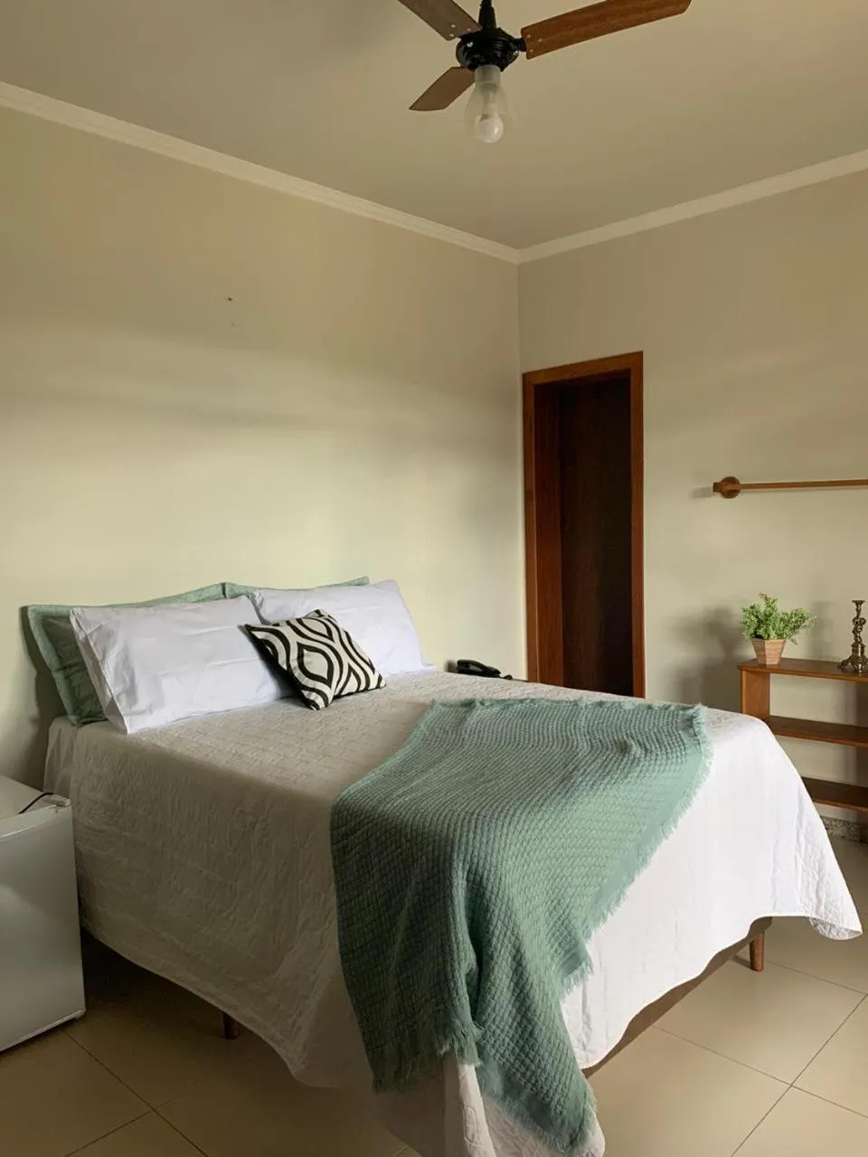 Bed in POUSADA CAPIM LIMÃO