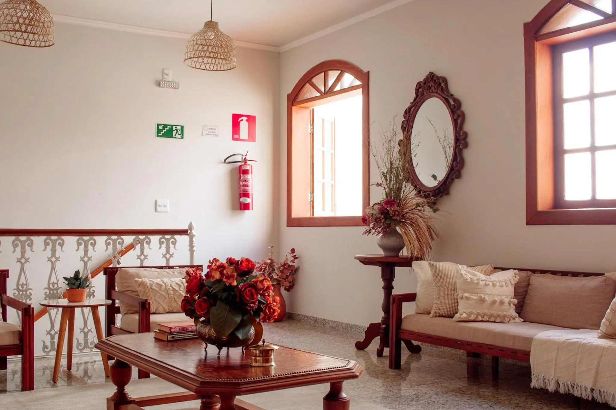 Living room in POUSADA CAPIM LIMÃO
