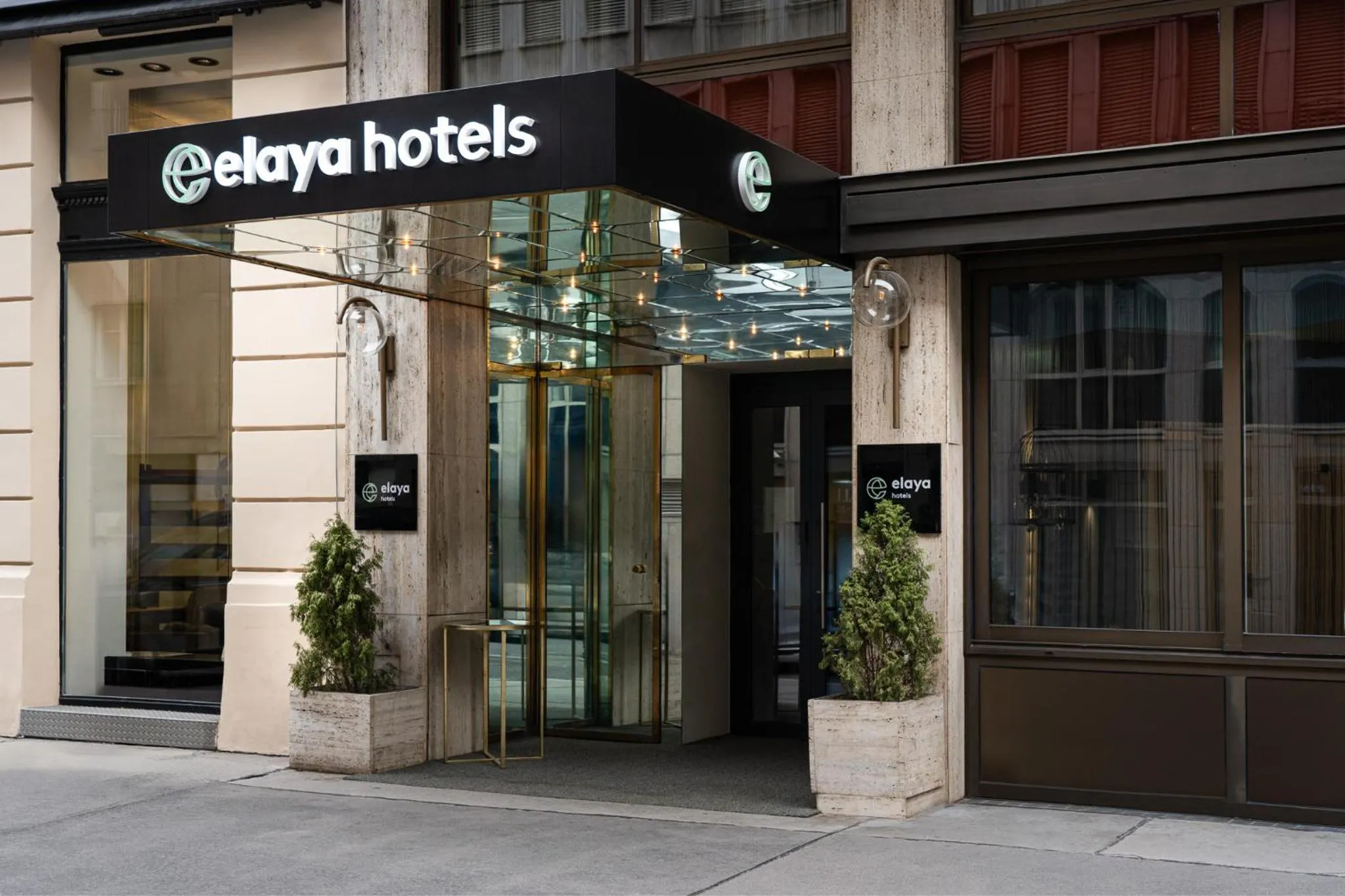 Property building in elaya hotel vienna city center