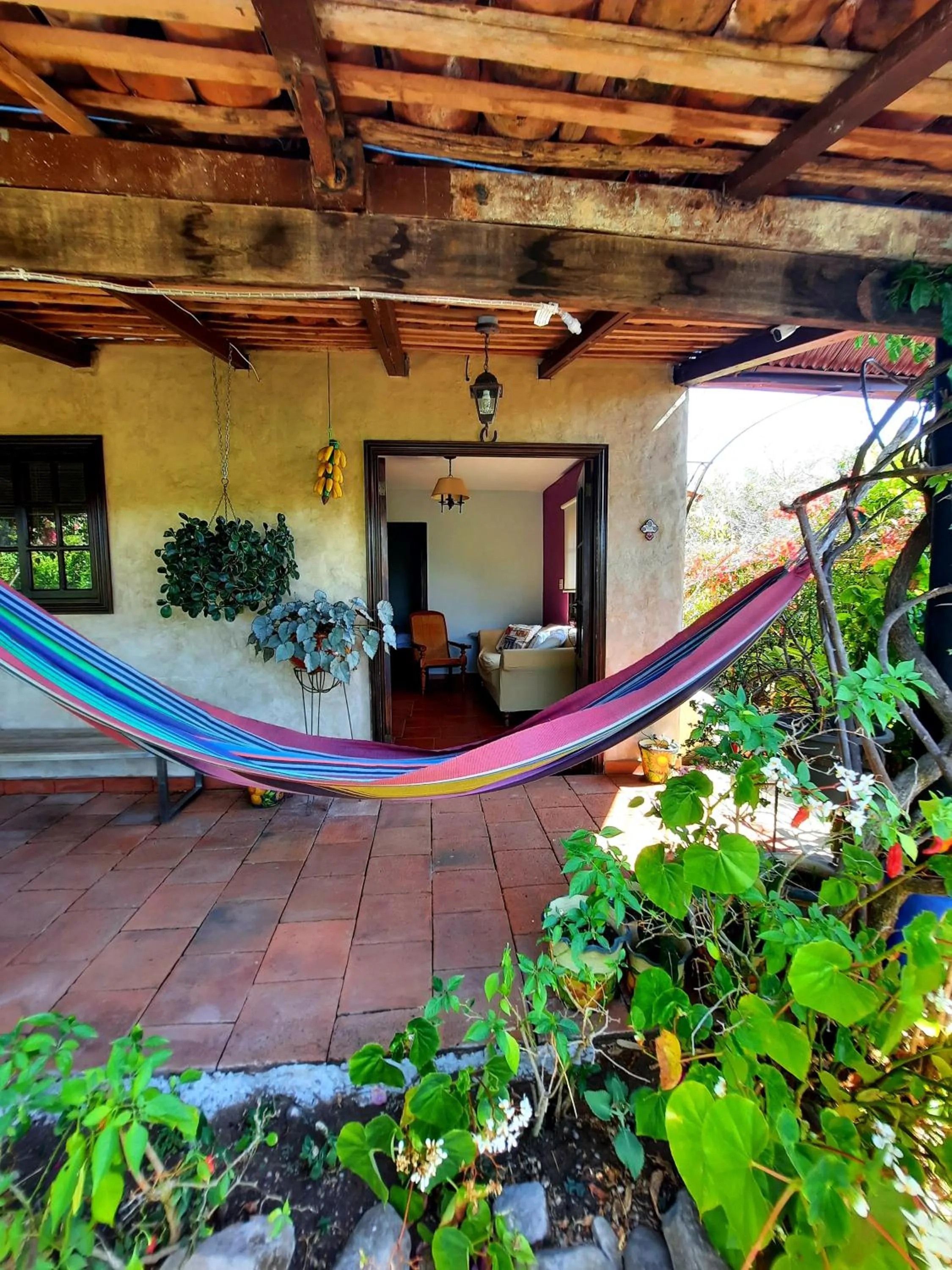Balcony/Terrace in Cabañas San Miguel