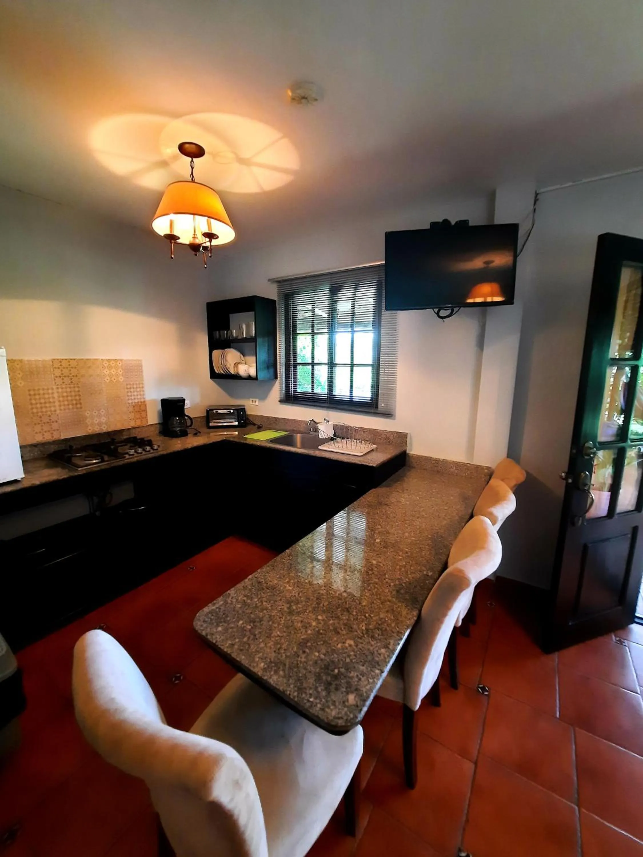 Dining area in Cabañas San Miguel