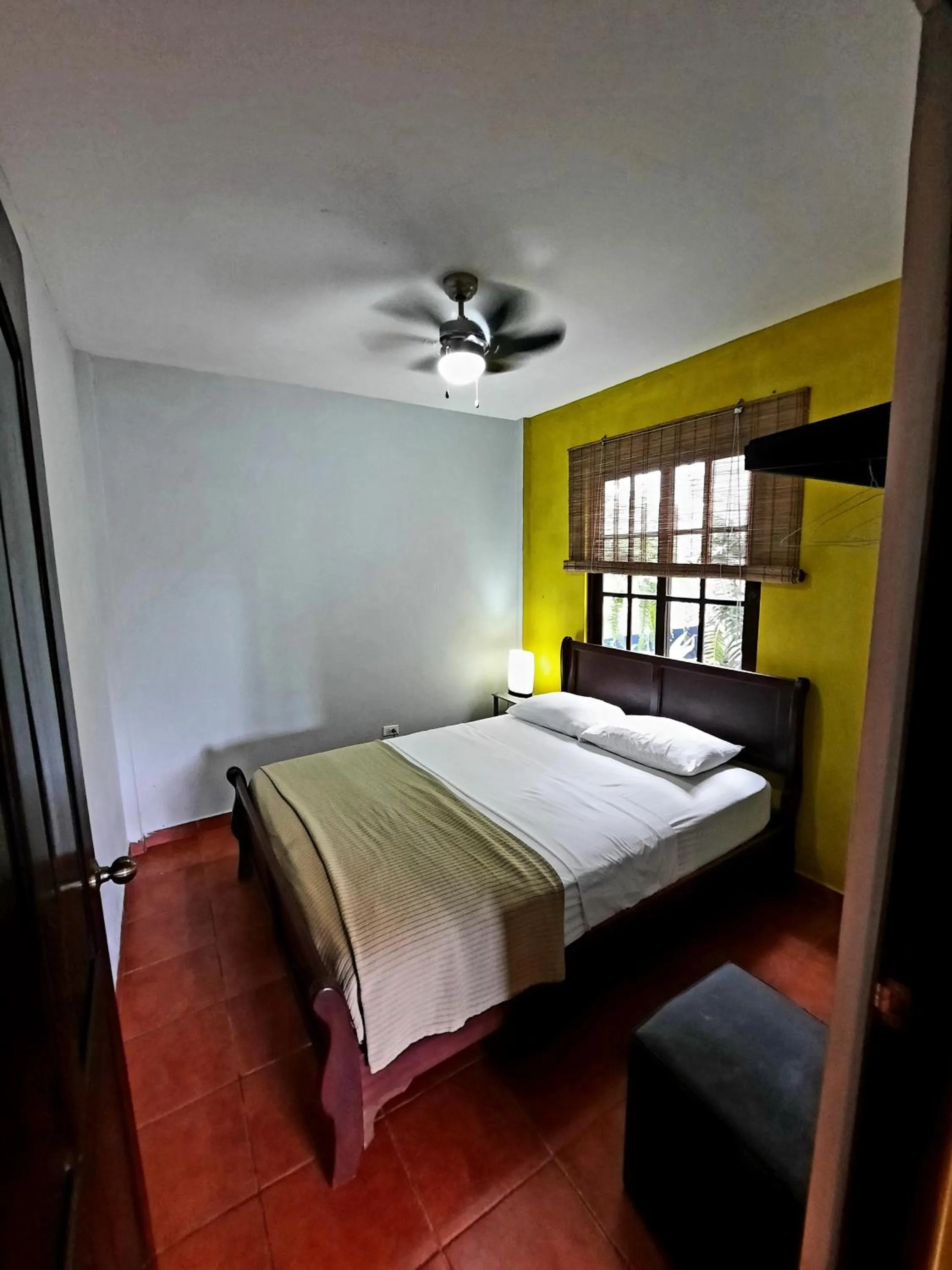 Bed in Cabañas San Miguel