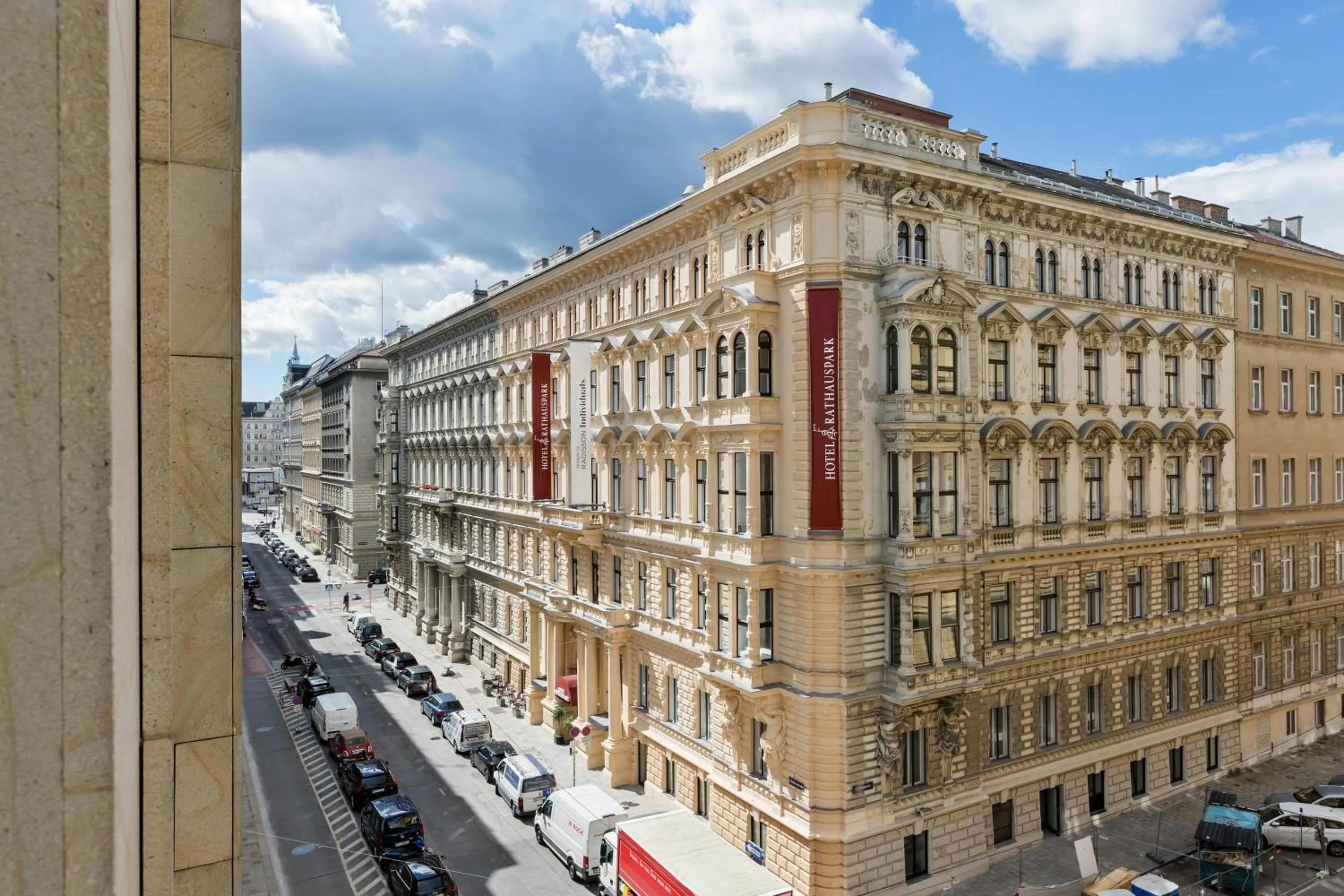 Property building in Hotel Rathauspark Wien, a member of Radisson Individuals