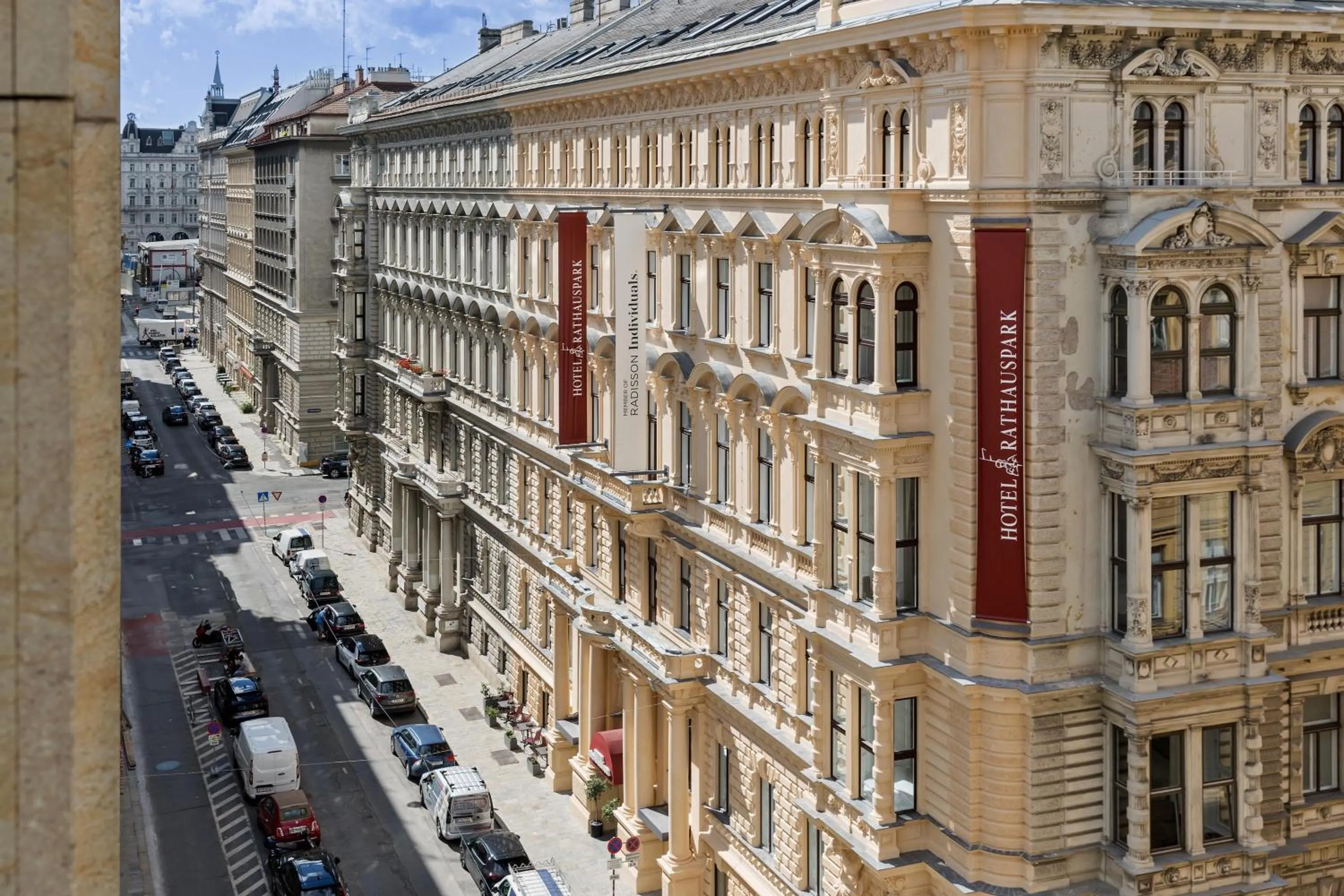 Property building in Hotel Rathauspark Wien, a member of Radisson Individuals