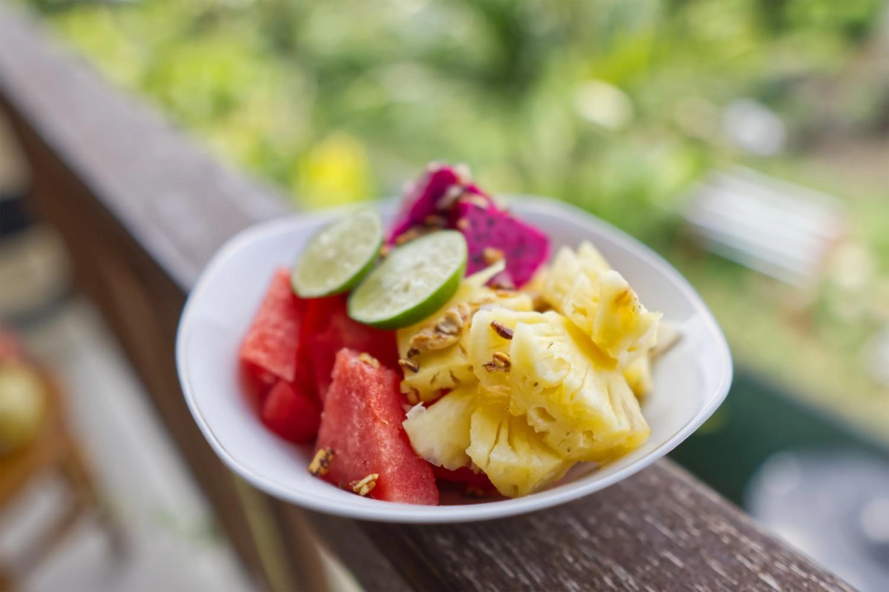 Breakfast in Ped Cottage