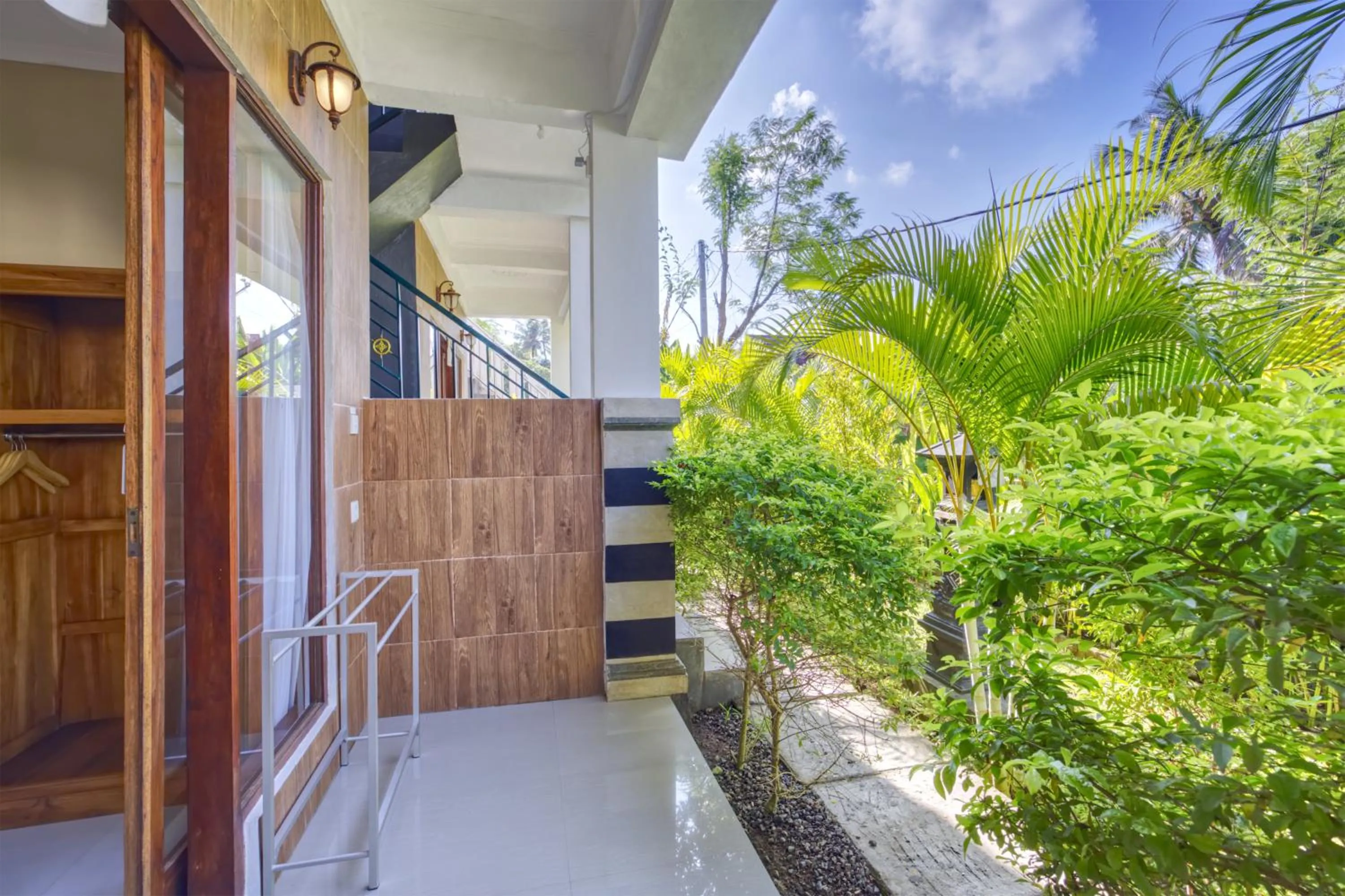 Patio in Ped Cottage