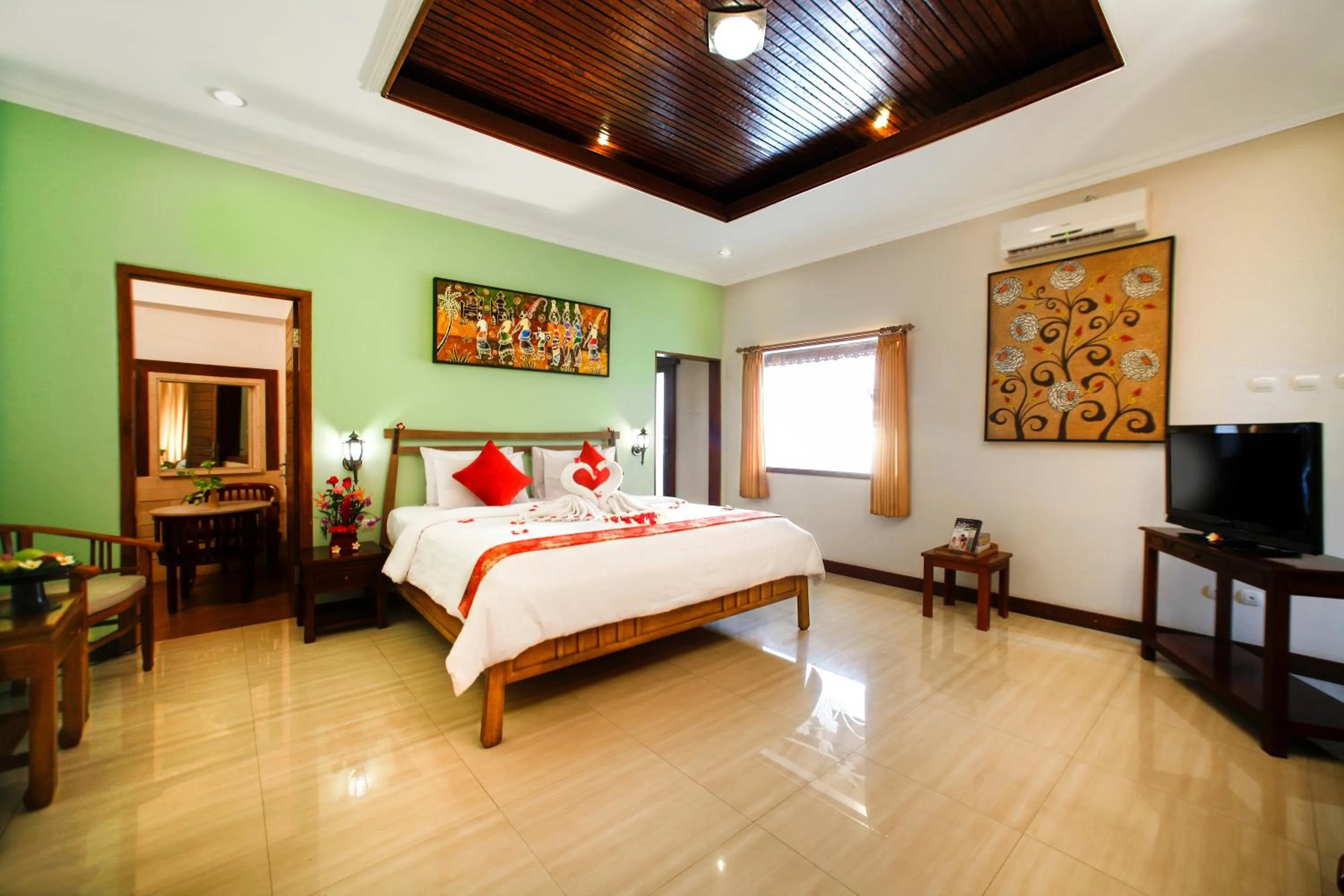 Deluxe Suite with Sea View in Bali Taman Lovina Resort & Spa Suites