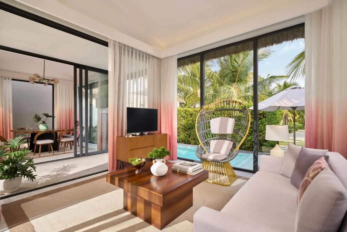 Living room in New World Phu Quoc Resort