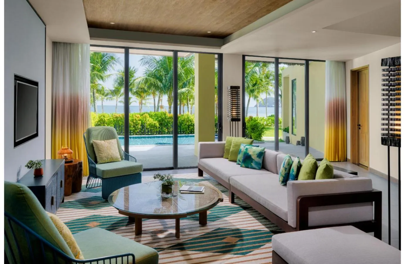 Living room in New World Phu Quoc Resort