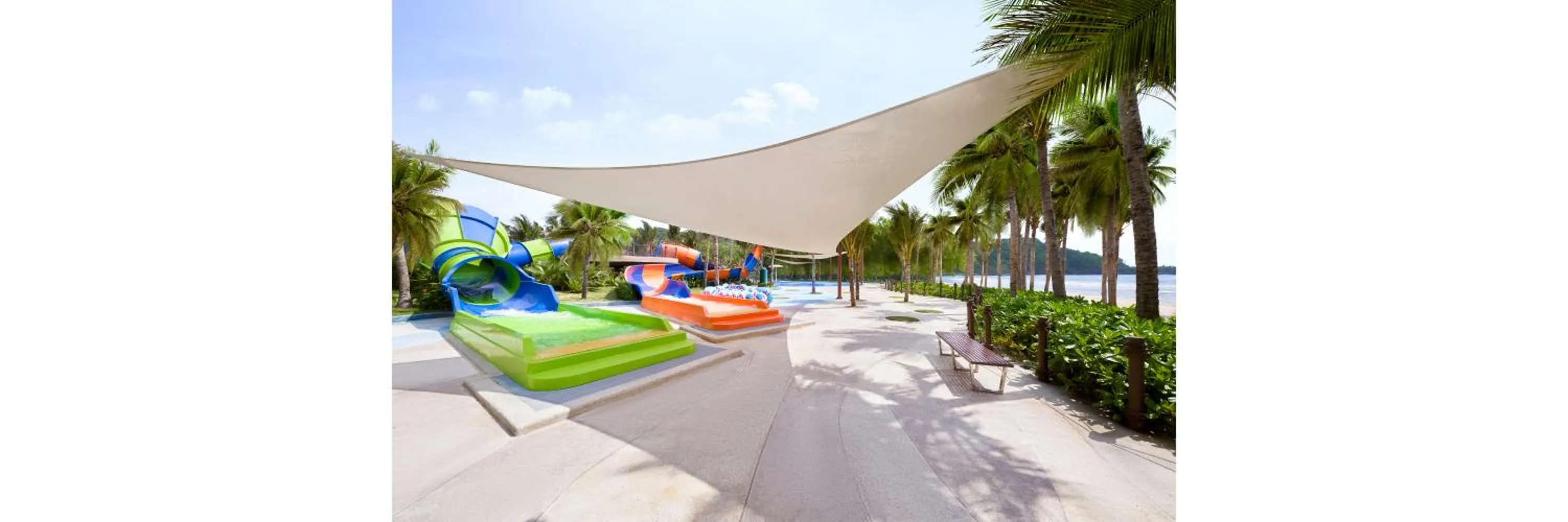 Aqua park in New World Phu Quoc Resort