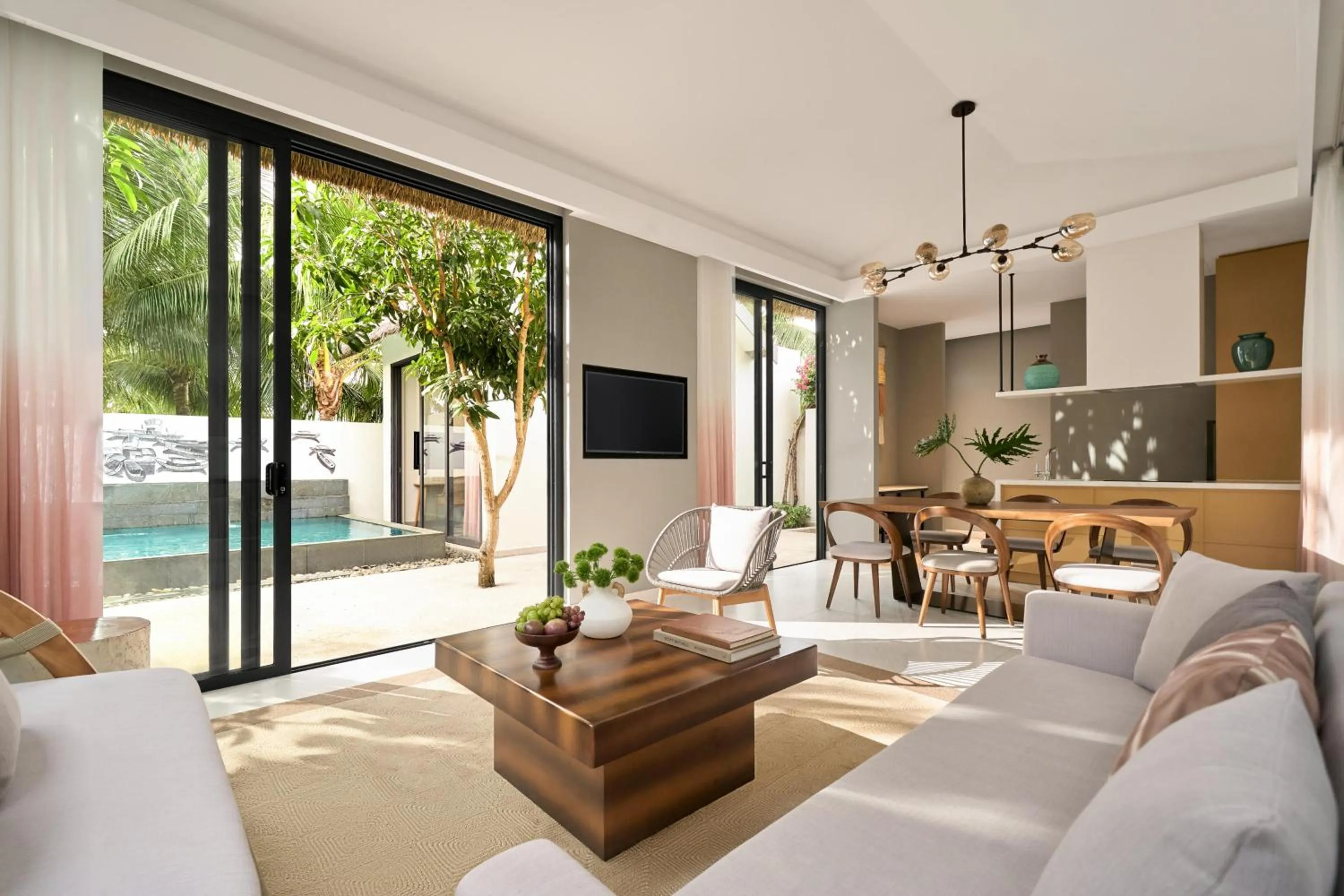 Living room in New World Phu Quoc Resort