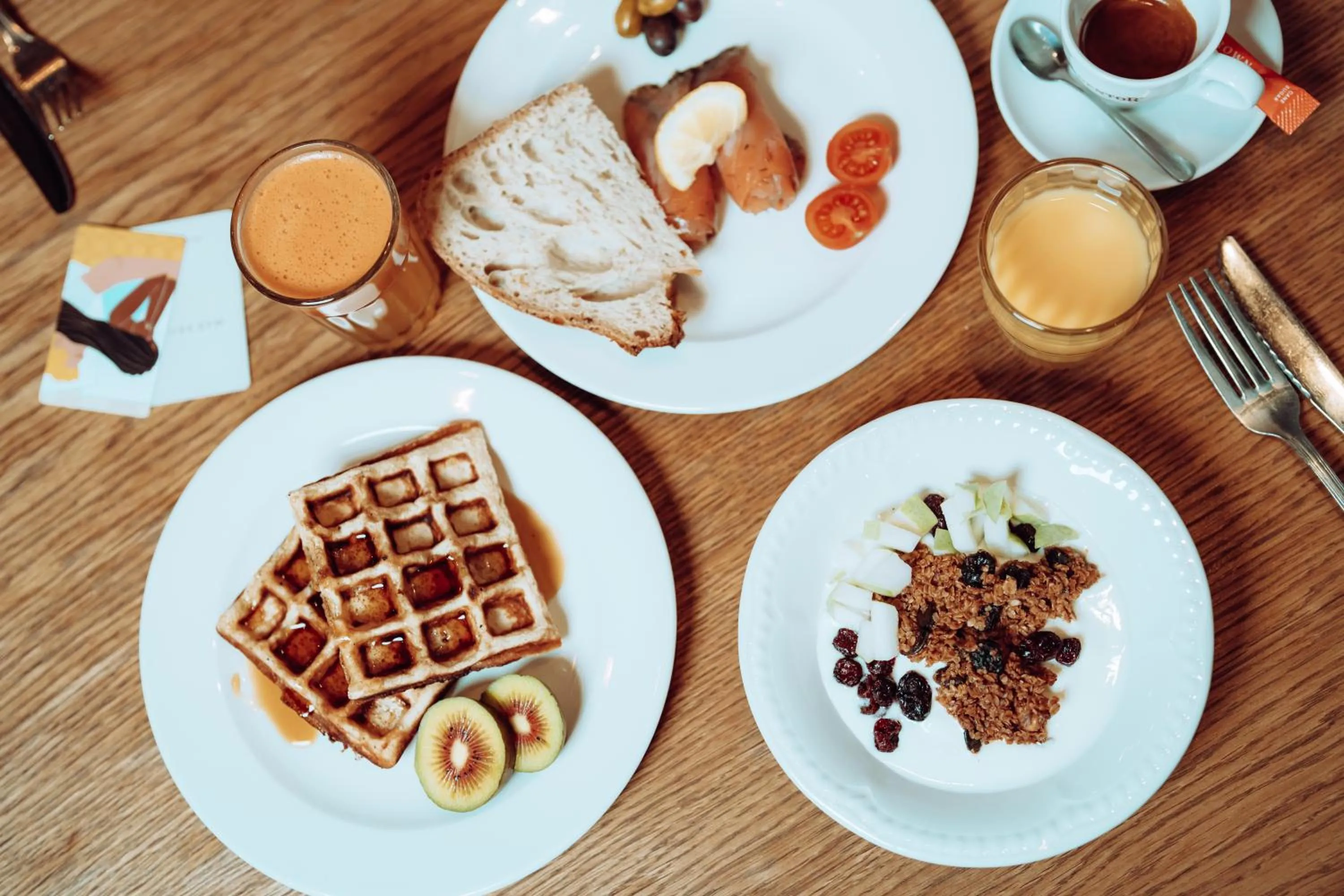 Breakfast in Max Brown Hotel 7th District, part of Sircle Collection