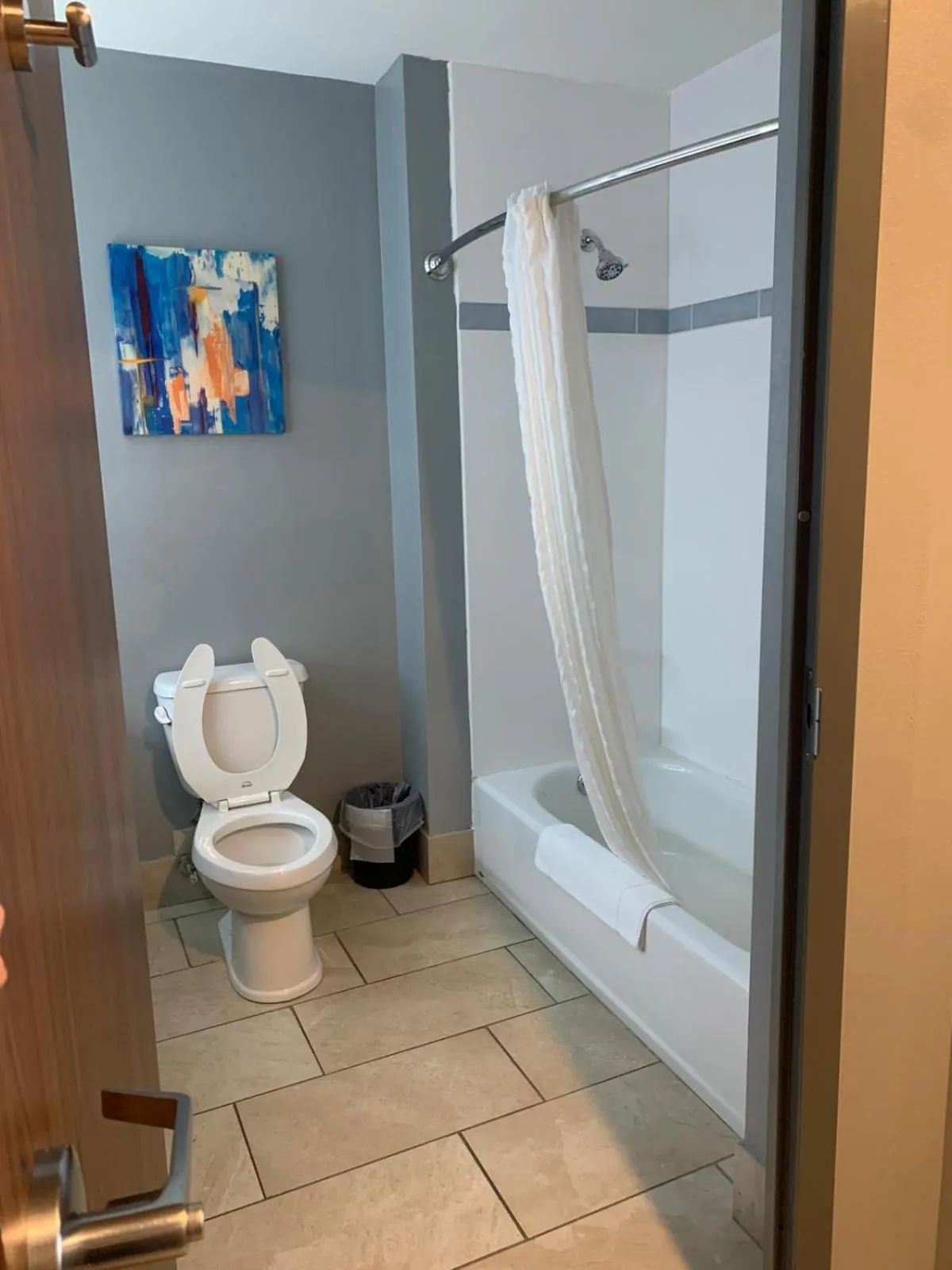 Toilet in La Quinta Inn & Suites by Wyndham Louisville NE - Old Henry Rd