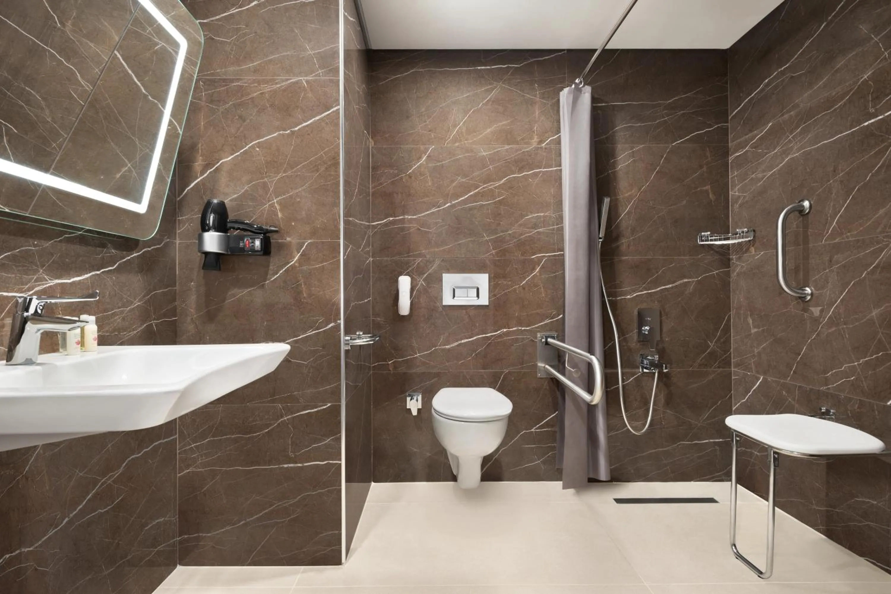 Bathroom in Ramada by Wyndham Izmir Aliaga