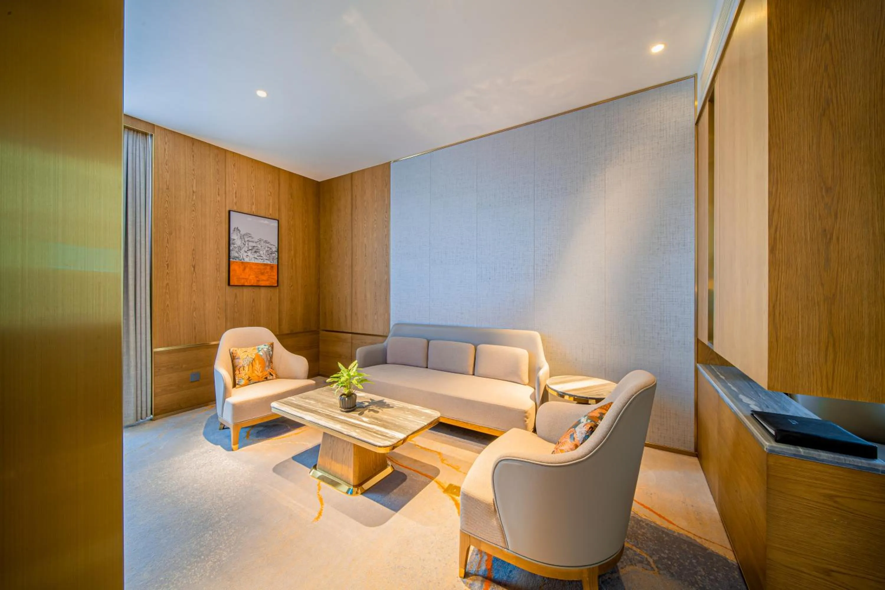 Living room in Wyndham Shiyan Downtown