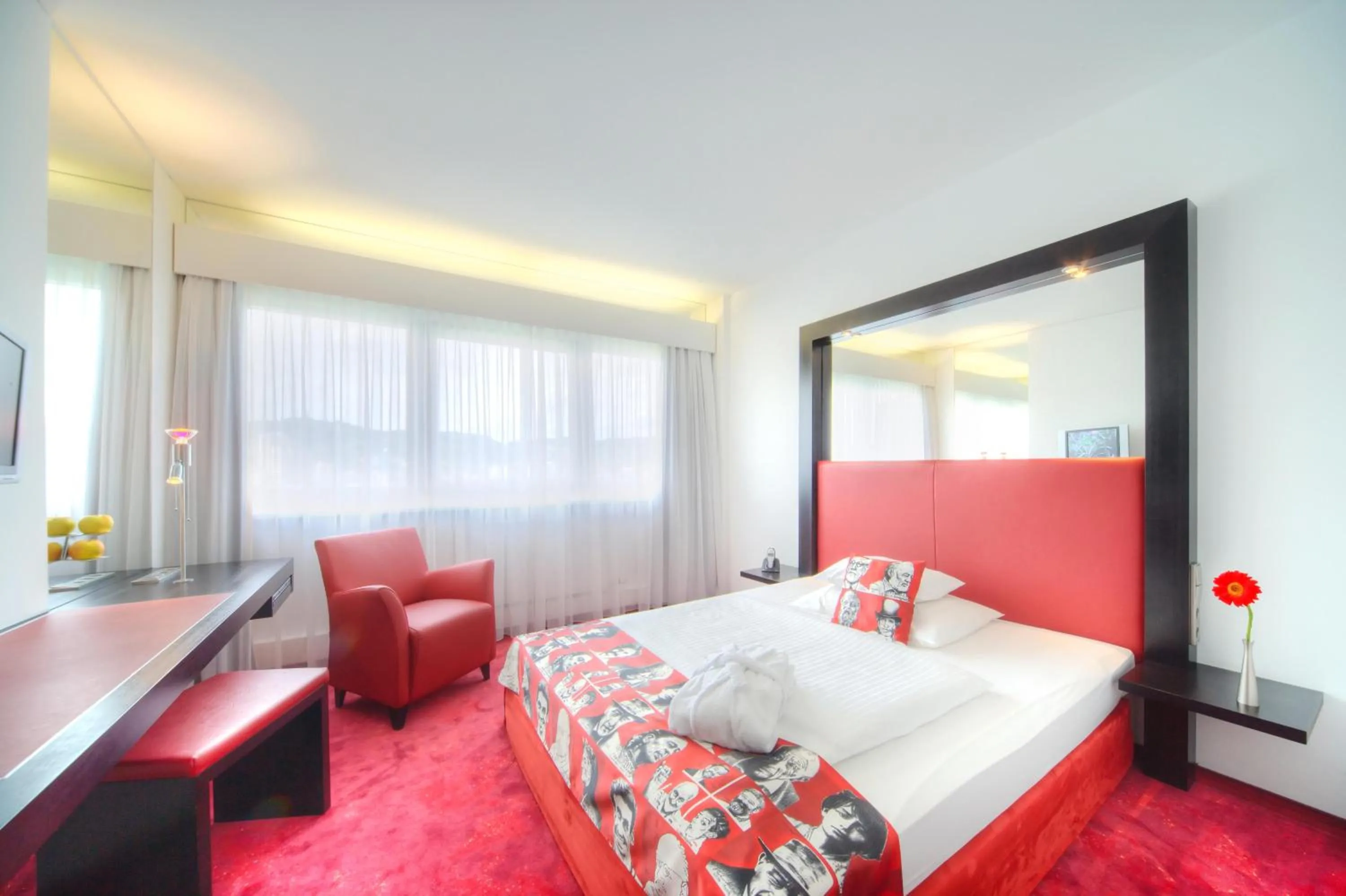 TV and multimedia, Bed in ARCOTEL Nike Linz