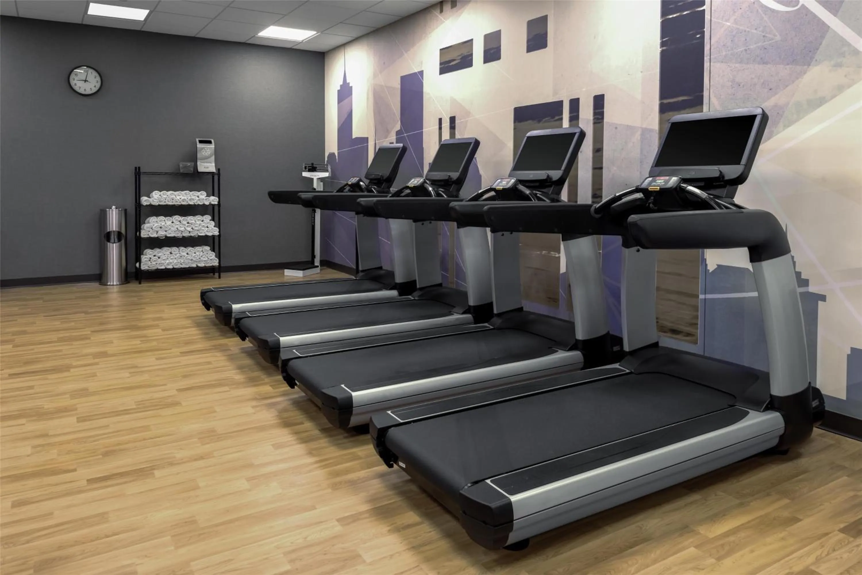 Fitness centre/facilities in Hyatt House The Woodlands-Shenandoah
