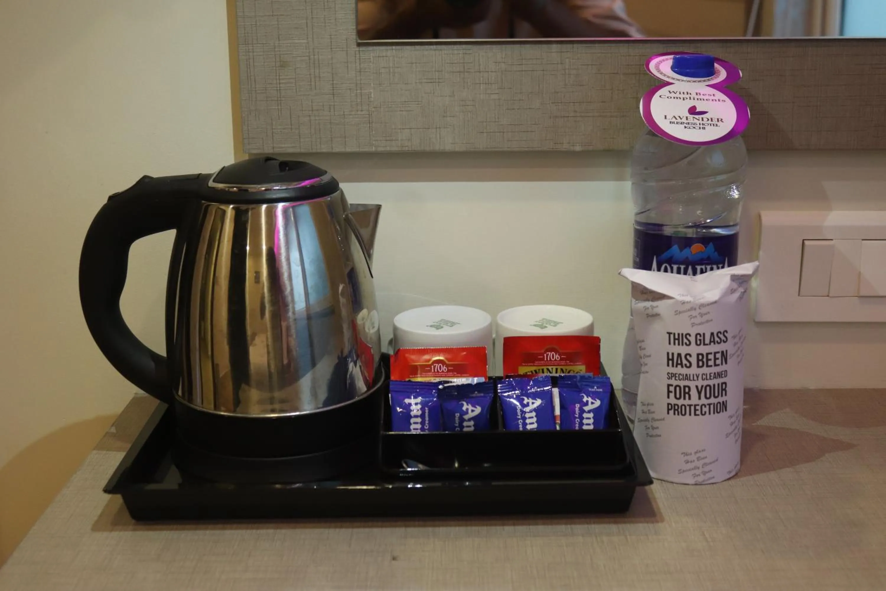 Coffee/tea facilities in Lavender Infopark Kochi