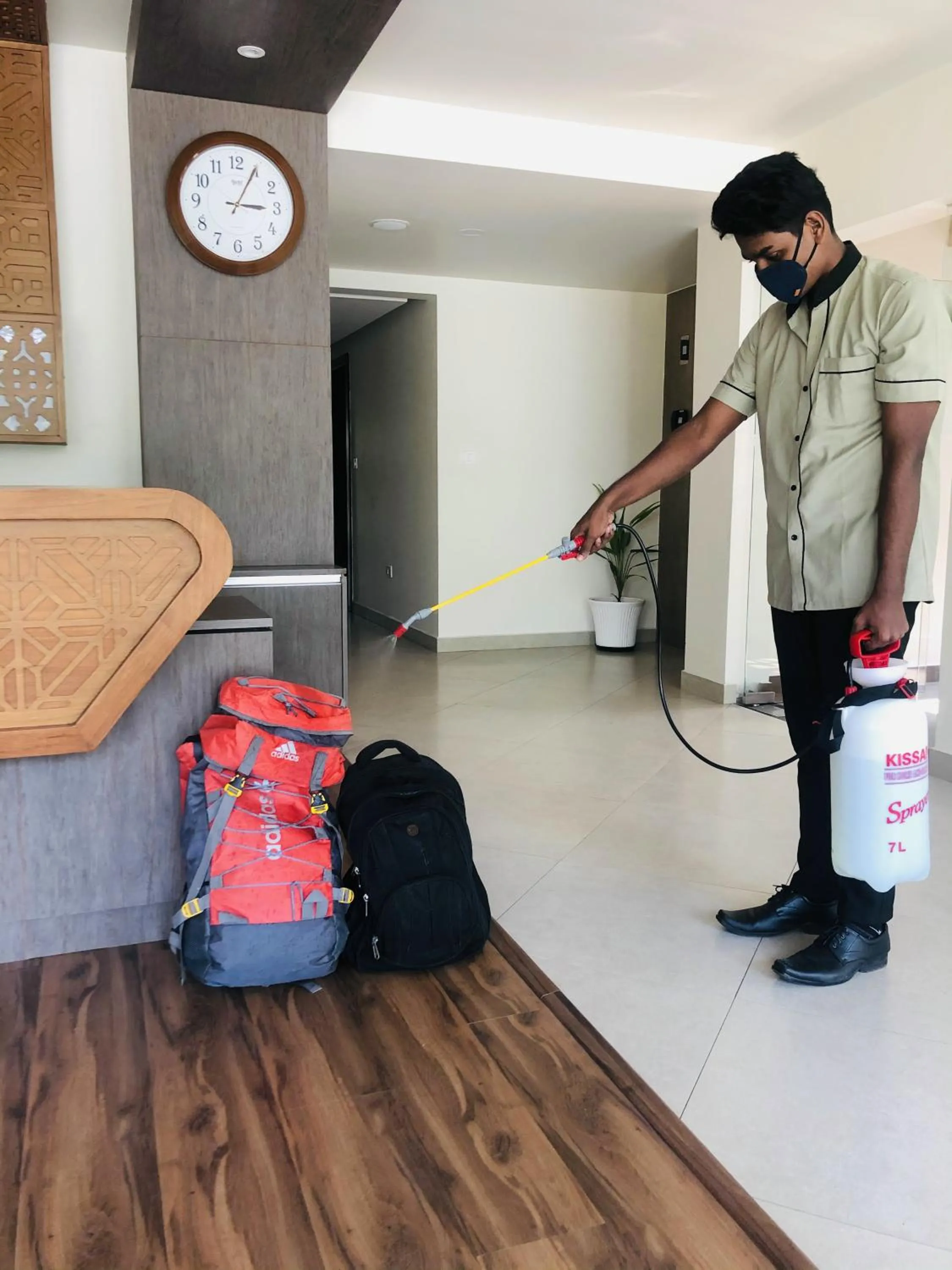 Staff in Lavender Infopark Kochi