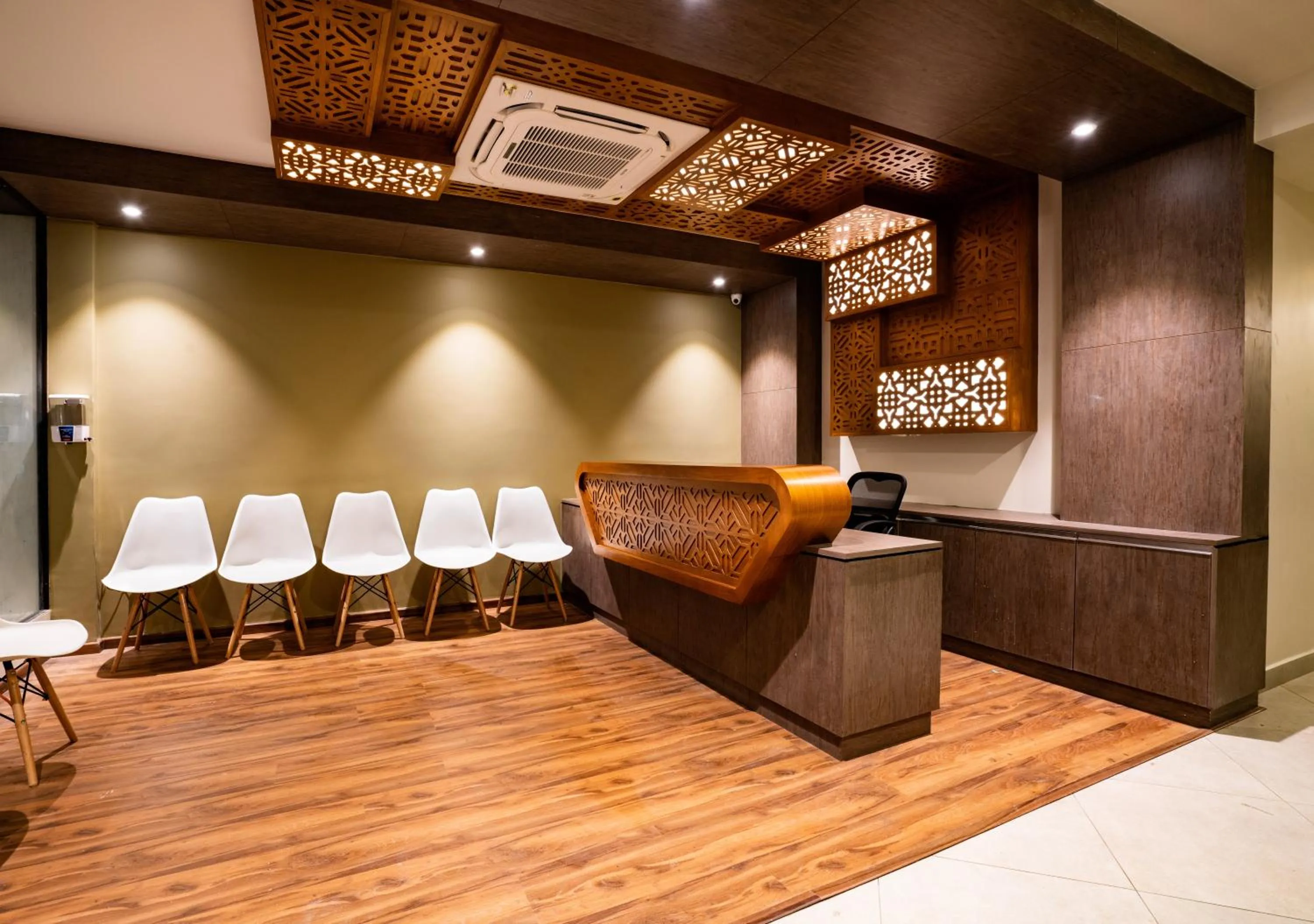 Facade/entrance in Lavender Infopark Kochi