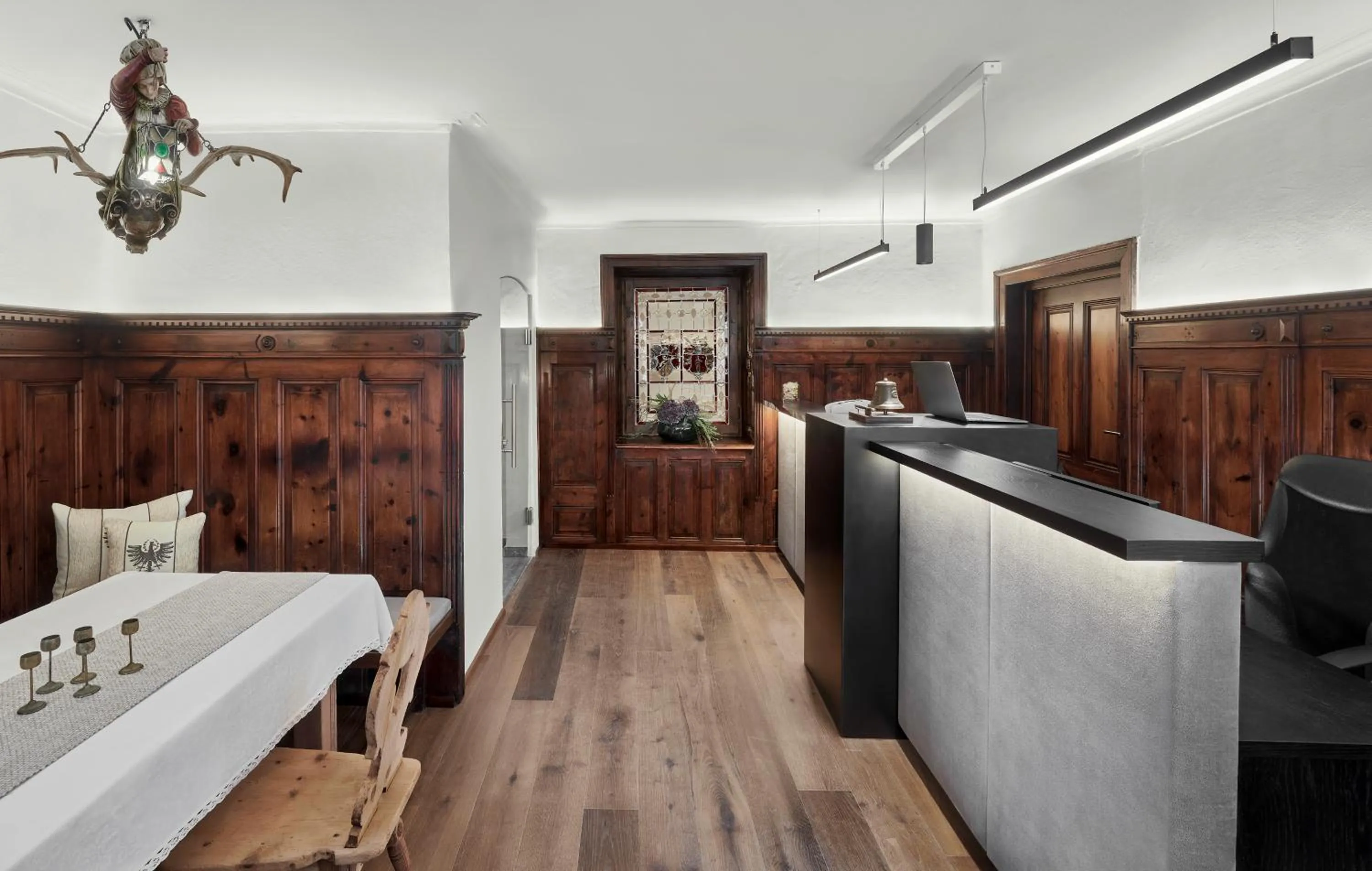 Lobby or reception in Hotel Schwarzer Adler Innsbruck