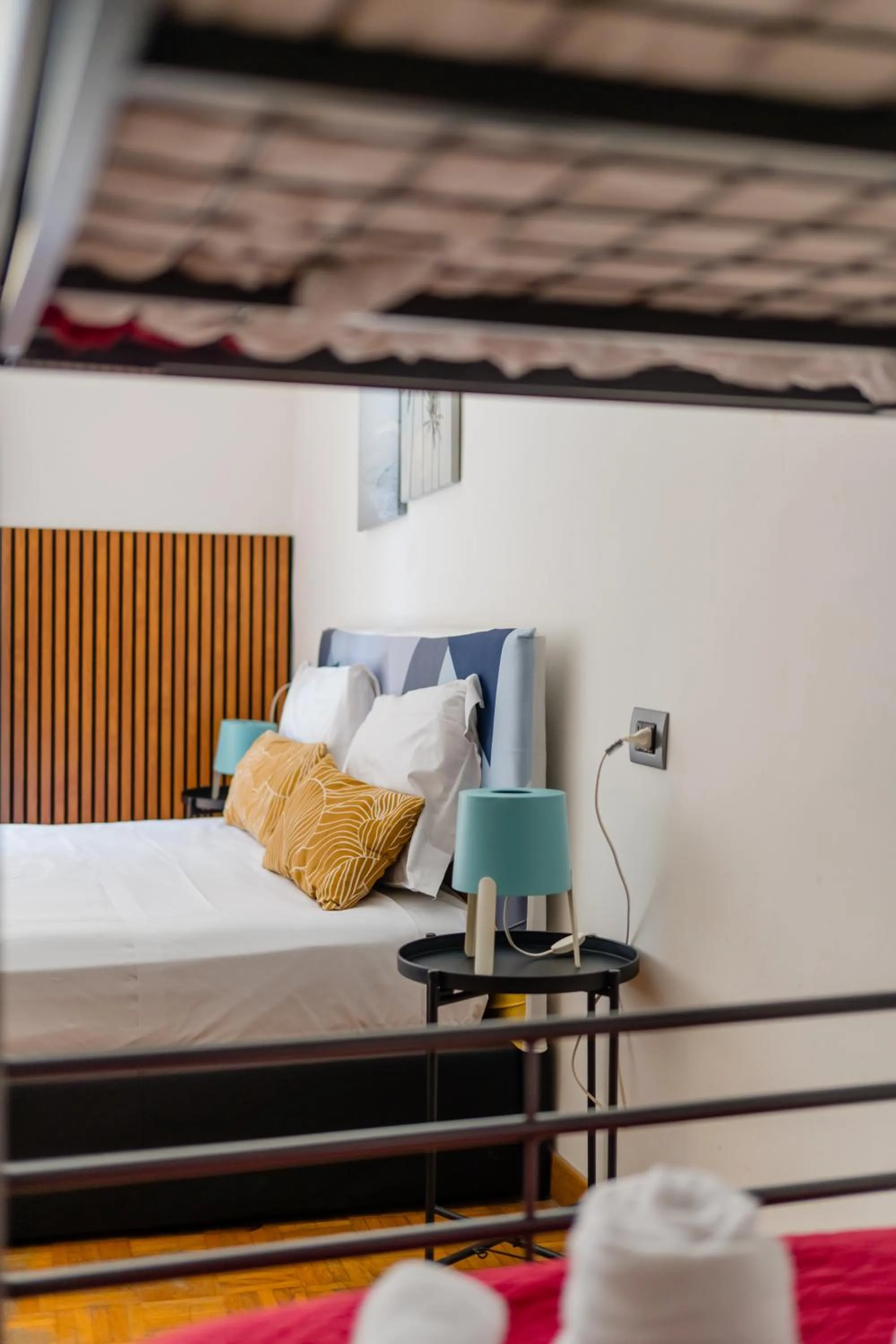 Bedroom, Bed in Inside Chiaia Rooms