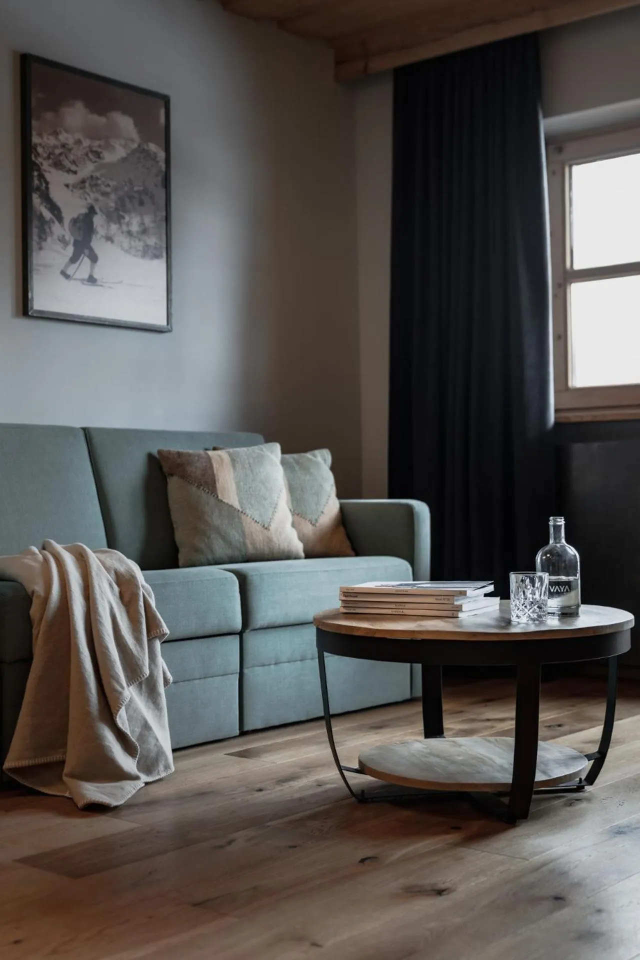Living room in VAYA Achensee