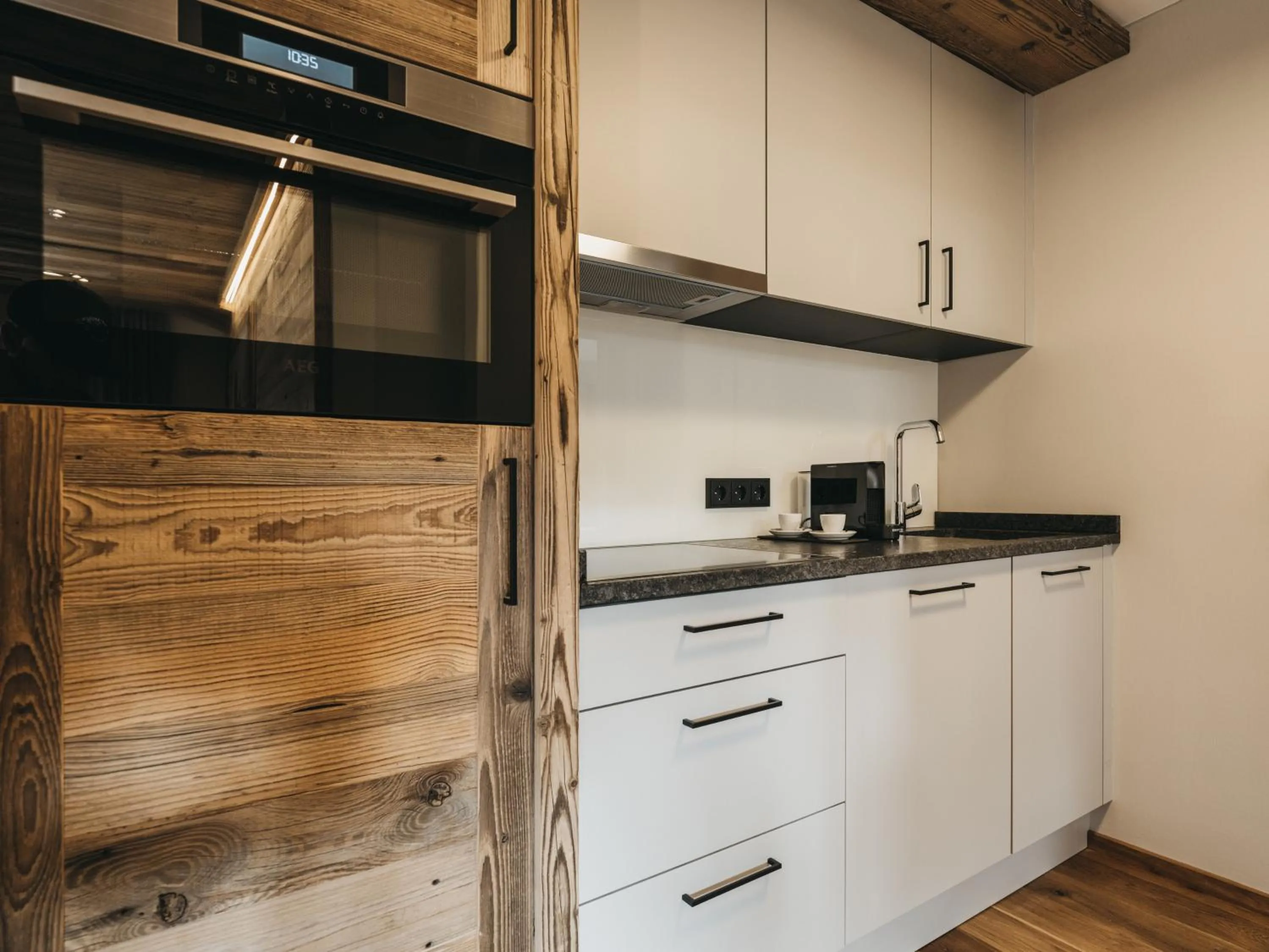 Kitchen or kitchenette in VAYA Achensee