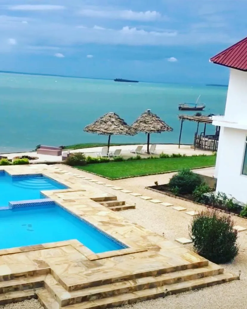 Pool view in Calamari Beach Resort