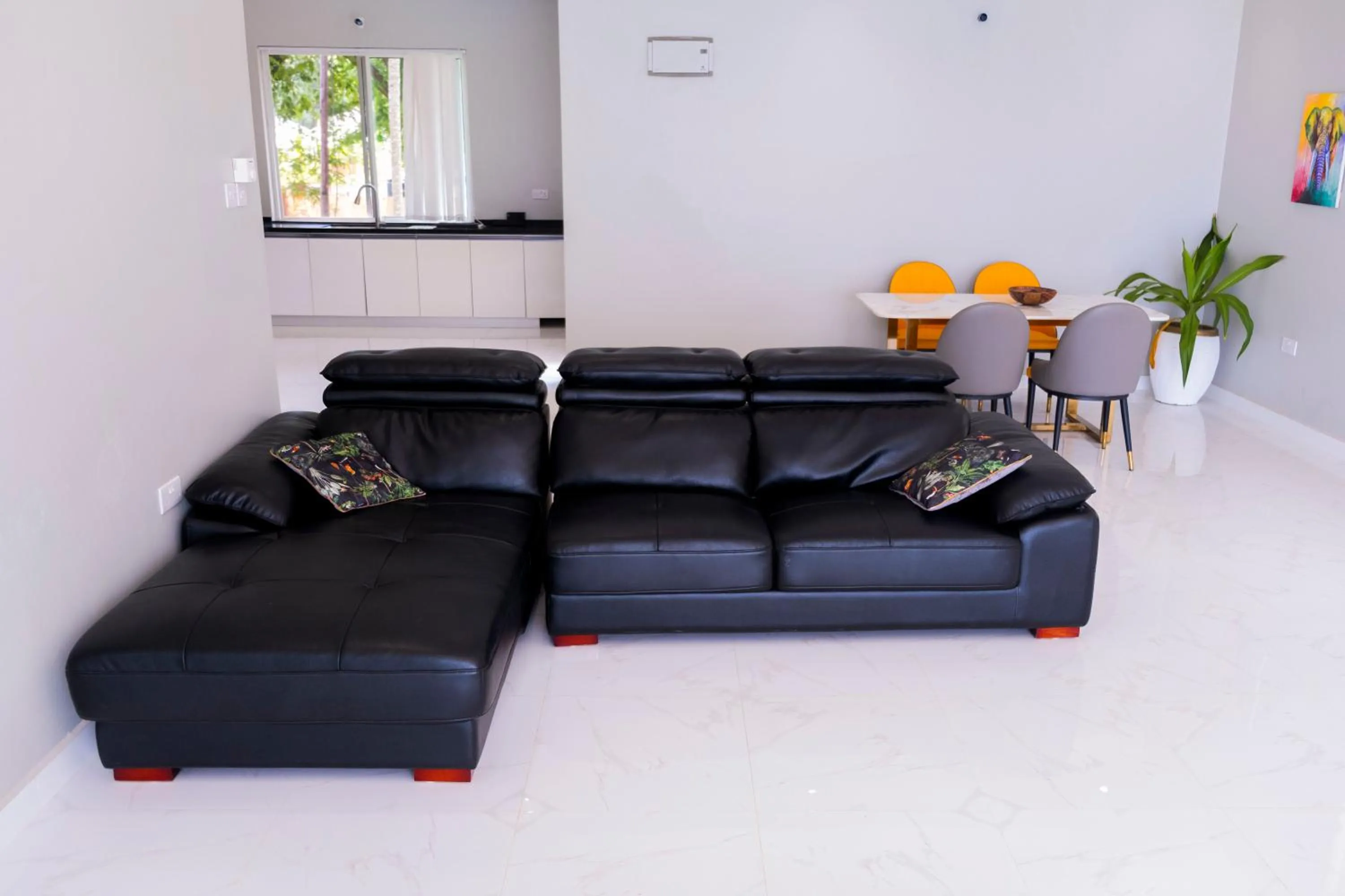 Living room in Calamari Beach Resort