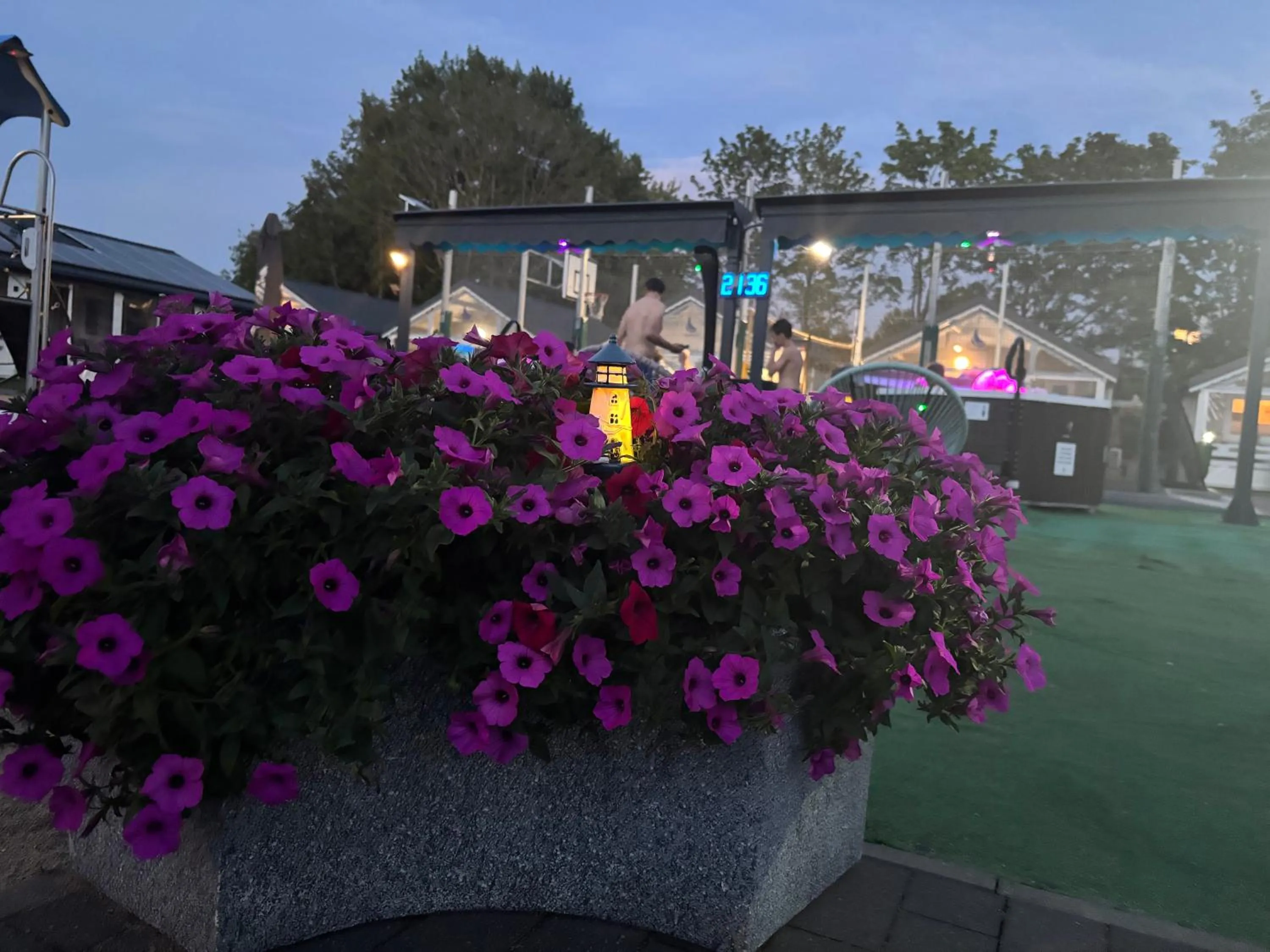 Hot Tub in CAMP NORD RESORT