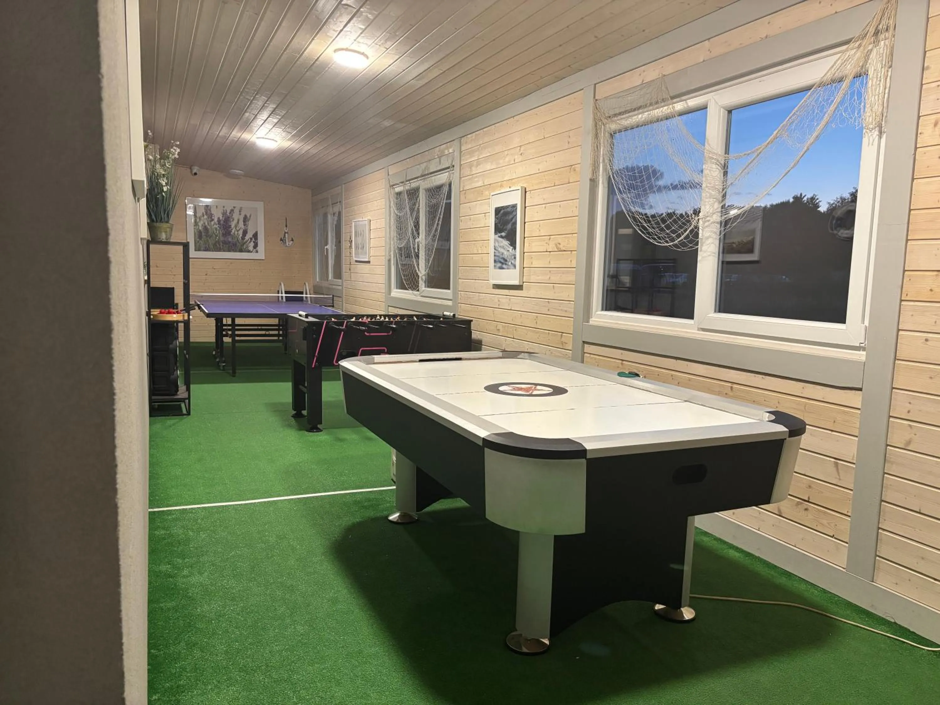 Table tennis in CAMP NORD RESORT