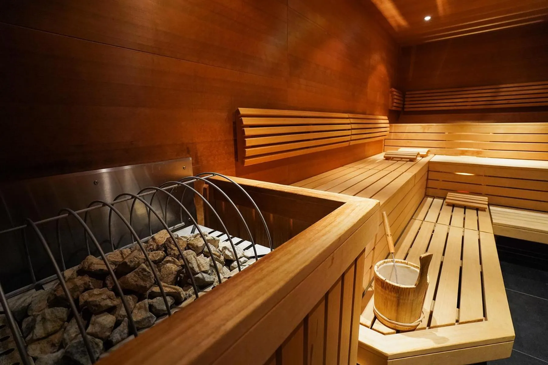 Sauna in CAMP NORD RESORT