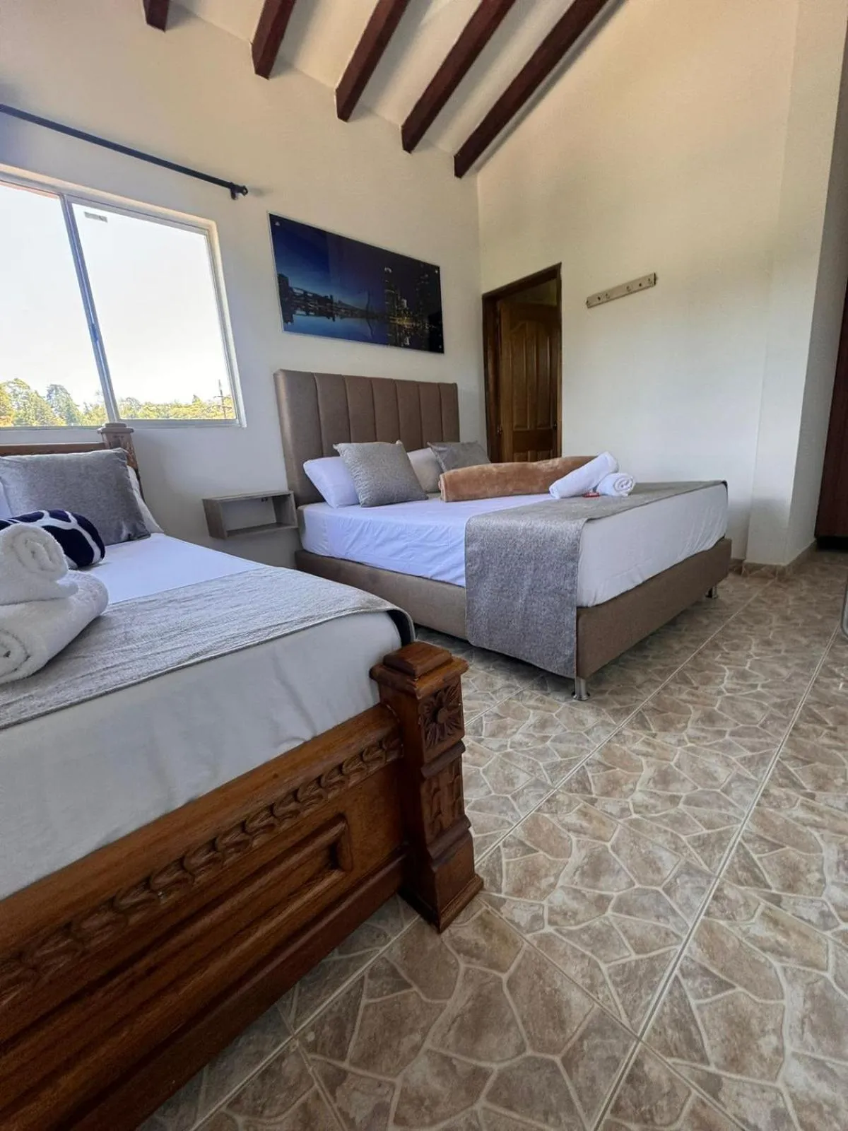 Bedroom, Bed in Finca Hotel Zona Franca