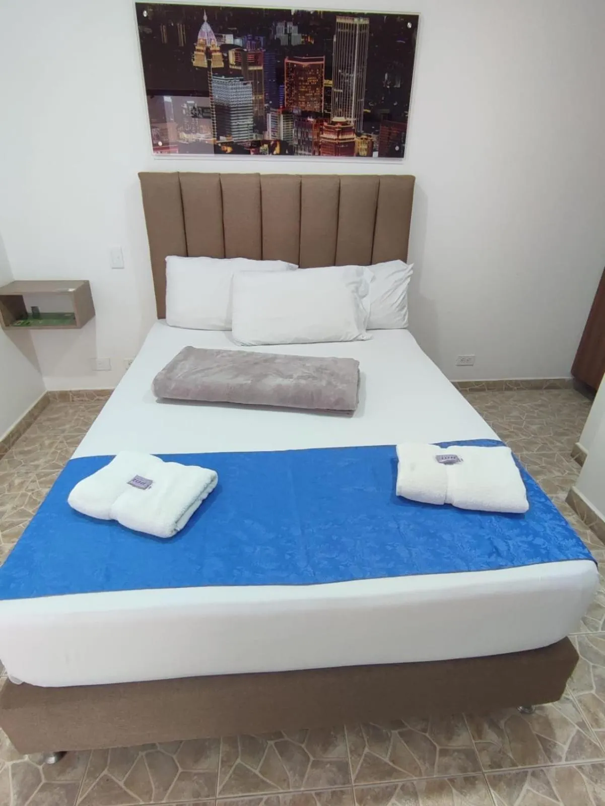 Bed in Finca Hotel Zona Franca