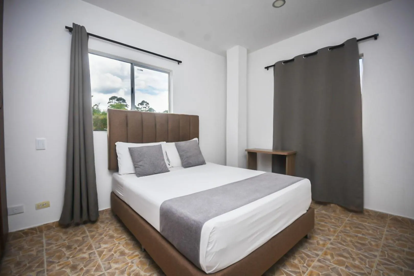 Bed in Finca Hotel Zona Franca