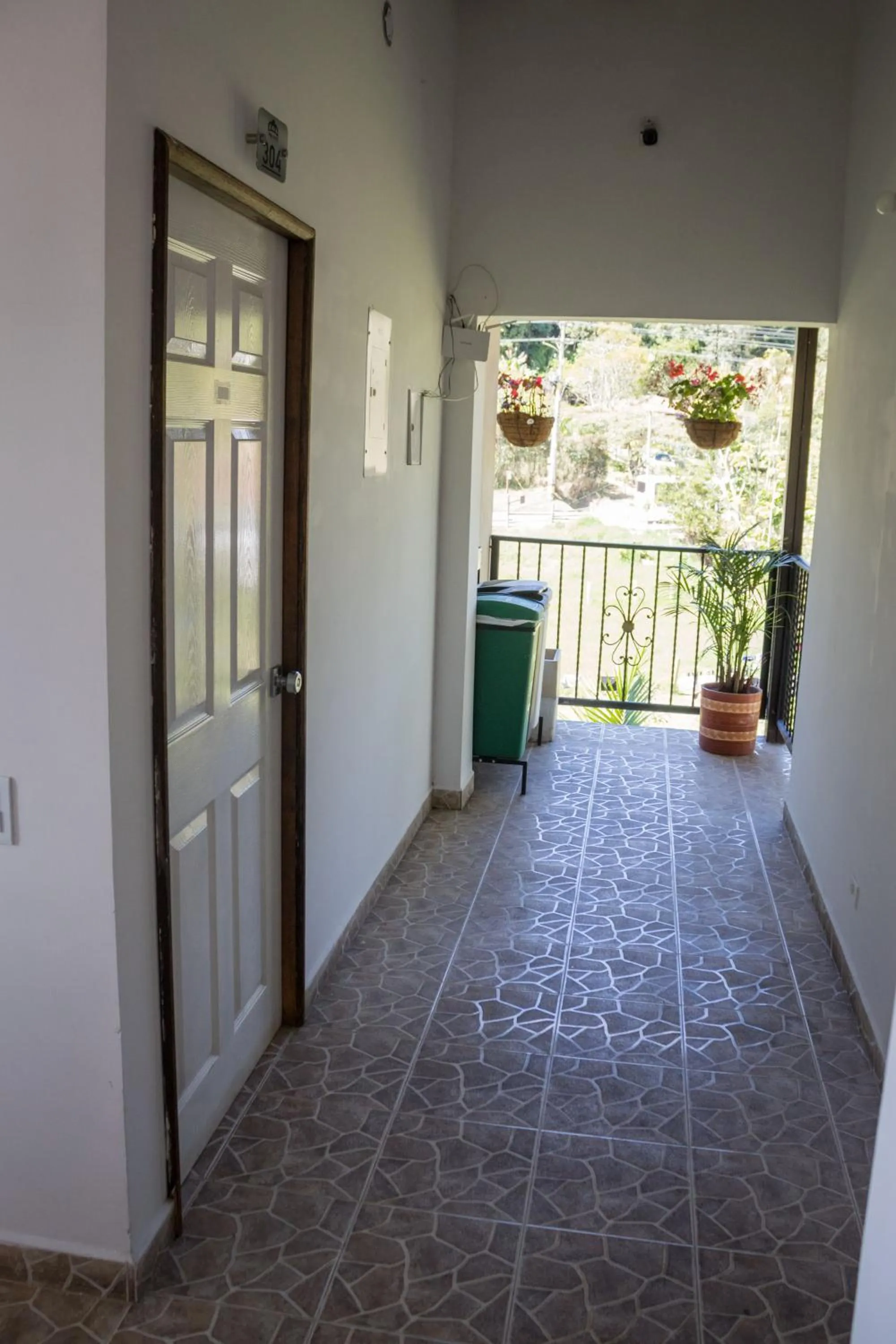 Balcony/Terrace in Finca Hotel Zona Franca