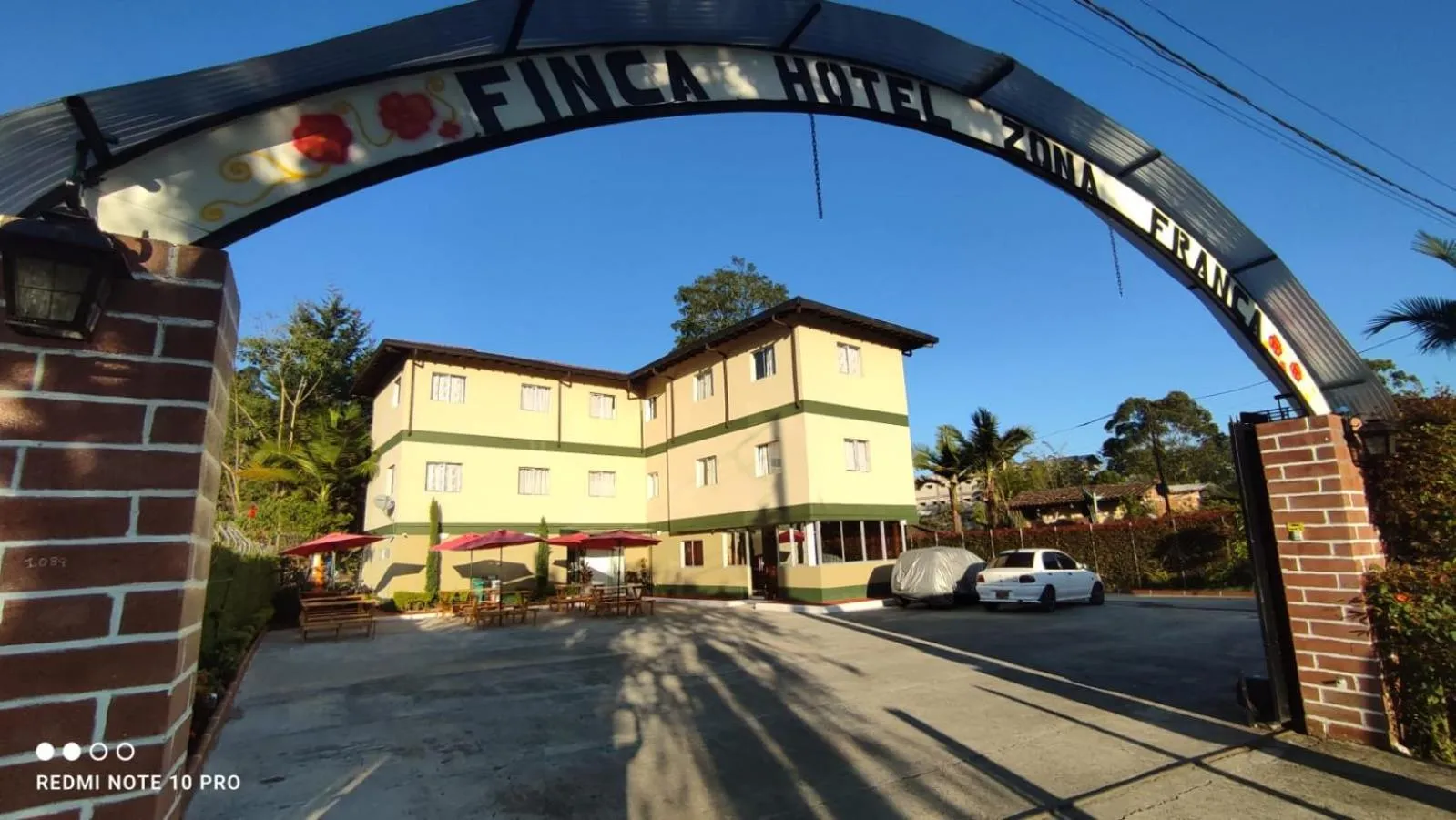 Property building in Finca Hotel Zona Franca