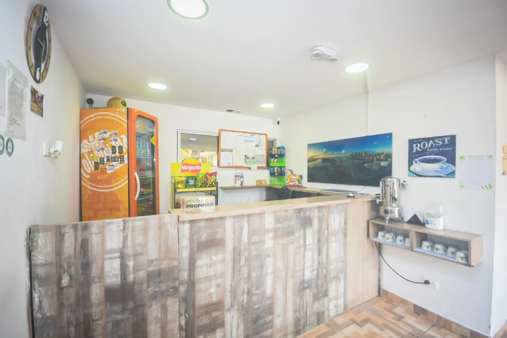 Lobby or reception in Finca Hotel Zona Franca