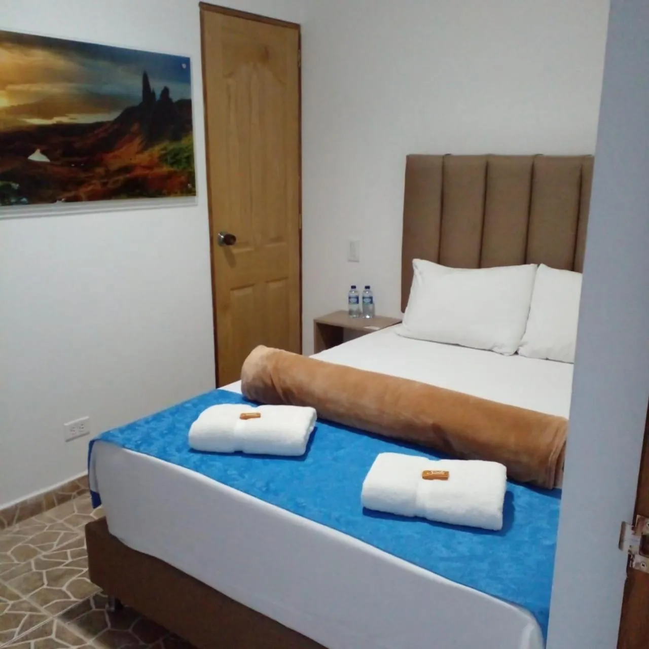Bed in Finca Hotel Zona Franca