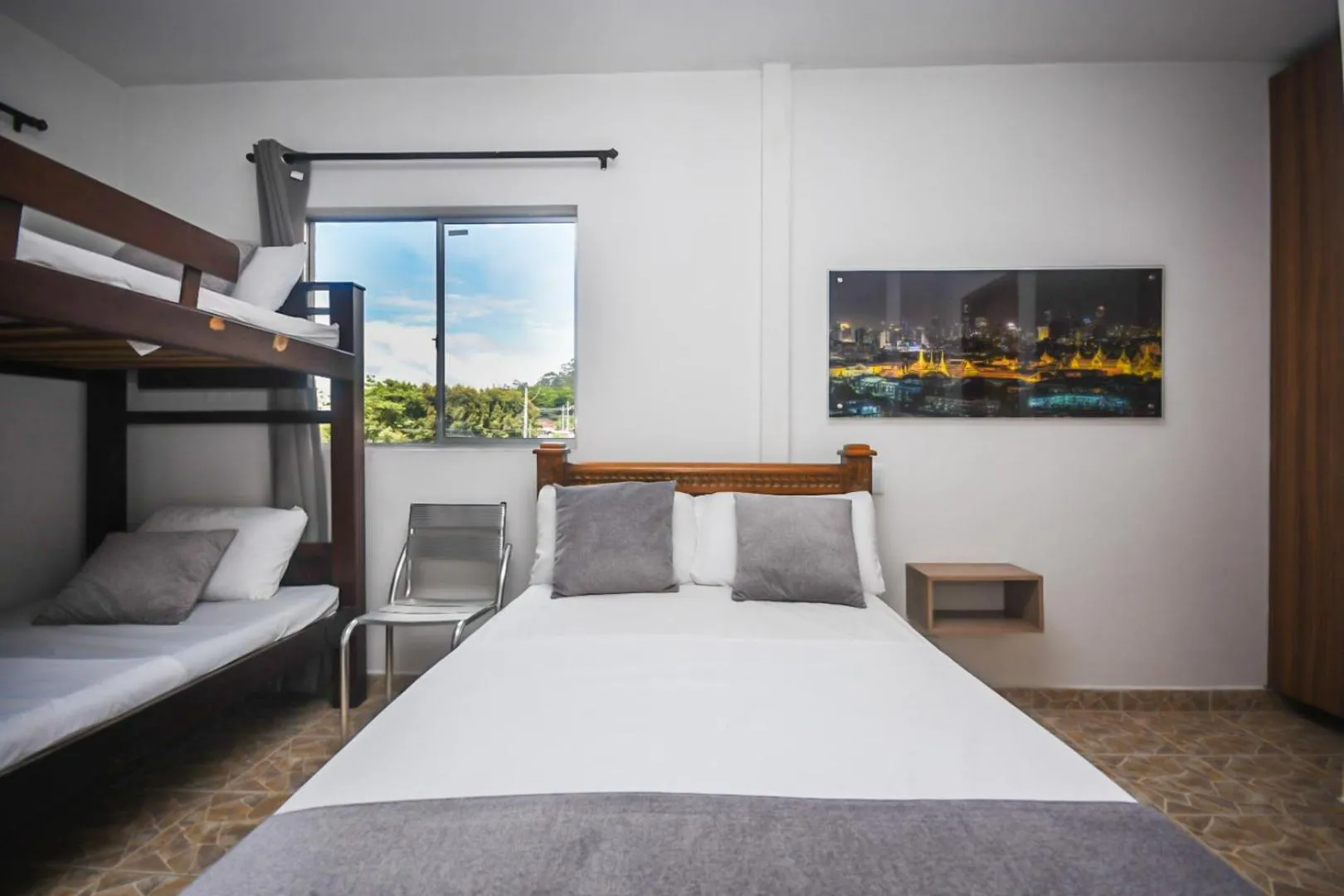 Bed in Finca Hotel Zona Franca