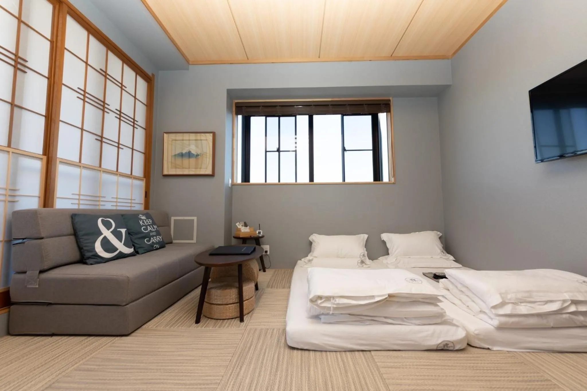 Bed in Light Hotel - Vacation STAY 17340v